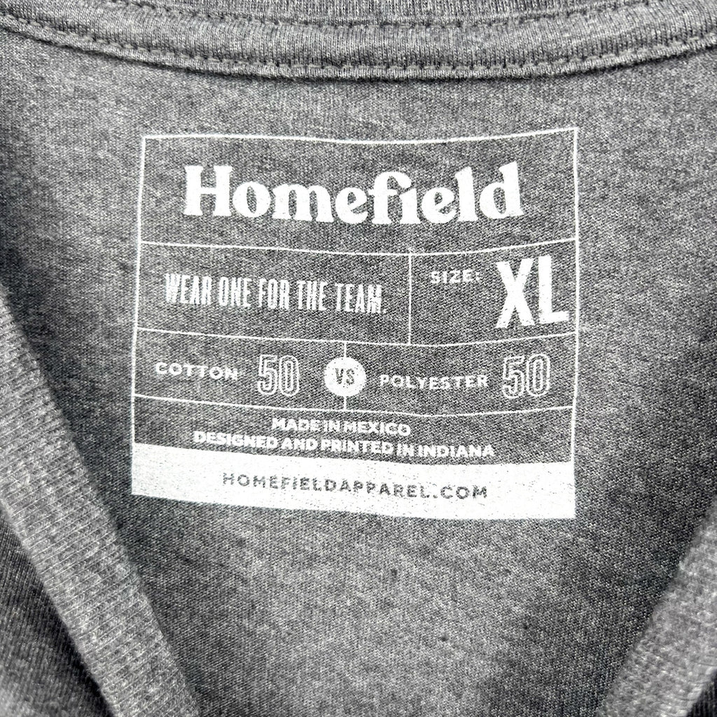 HOMEFIELD Men Midnight Yell Texas A&M T-Shirt XL Dark Grey Short Sleeve NWT