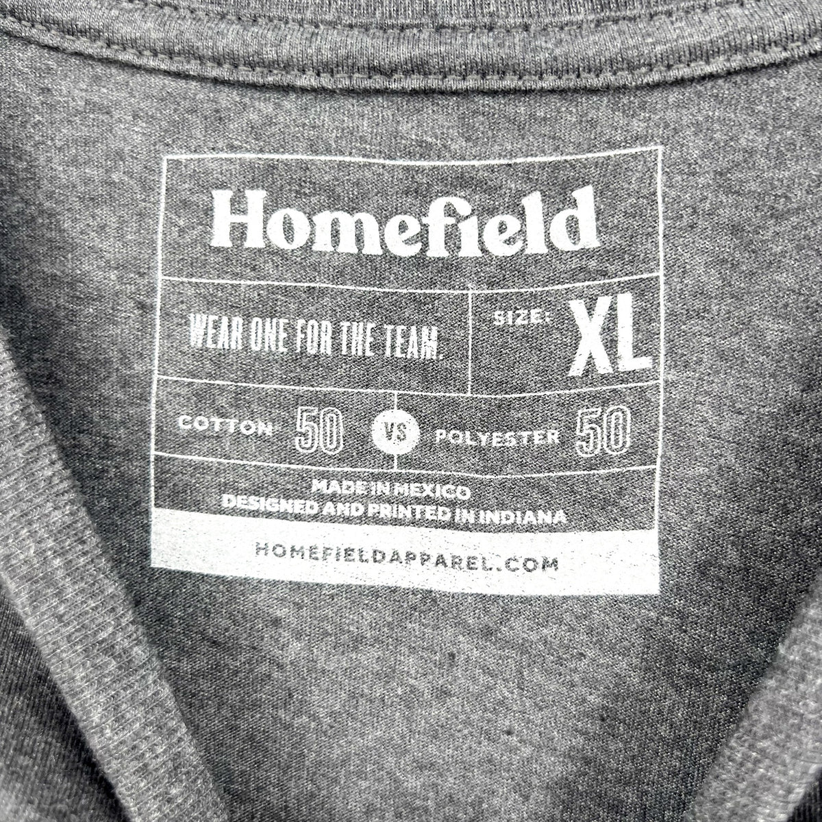 HOMEFIELD Men Midnight Yell Texas A&M T-Shirt XL Dark Grey Short Sleeve NWT