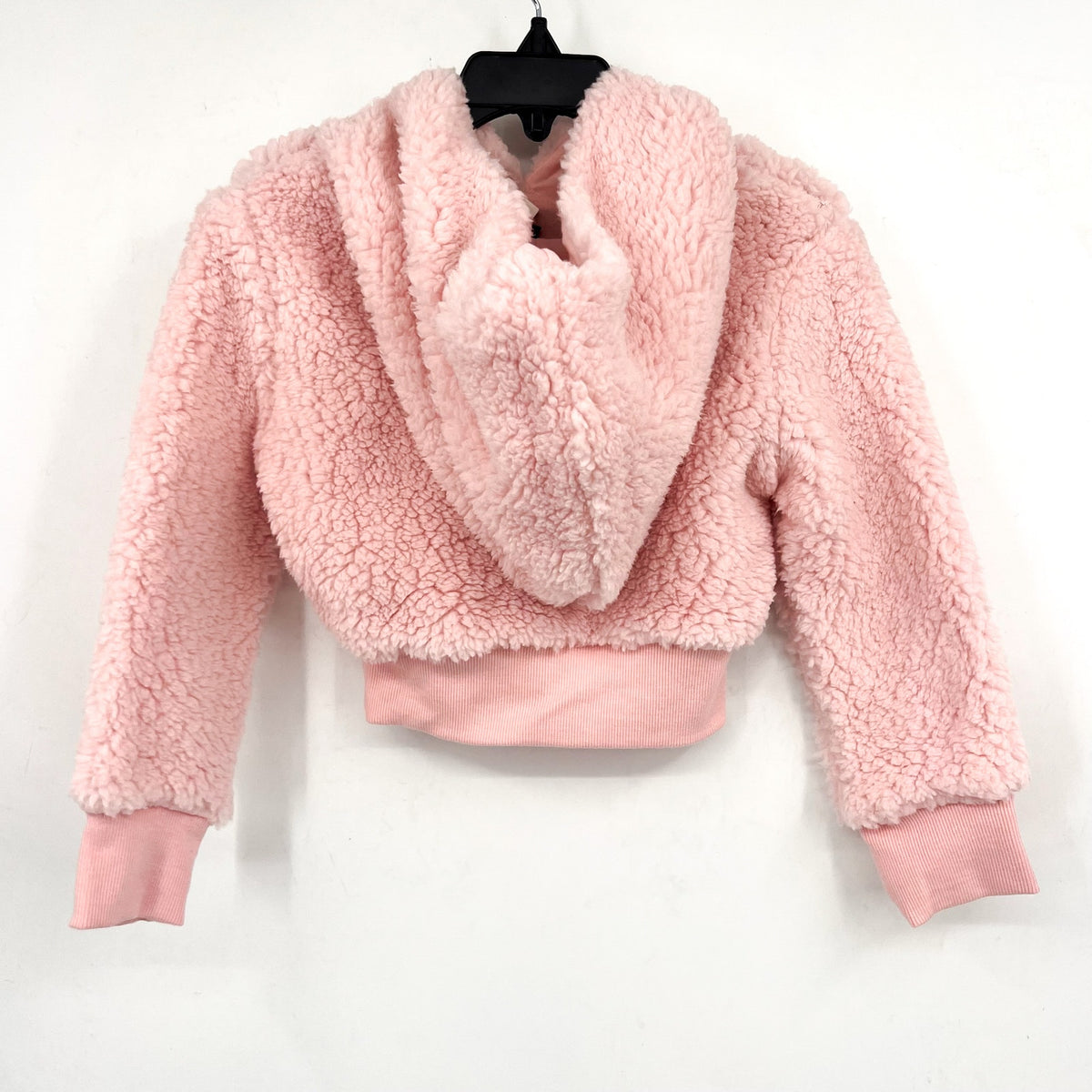 BARDOT JUNIOR Girl's Love Fluffy Sweatshirt 2T Blush Pink Hoodie NWT