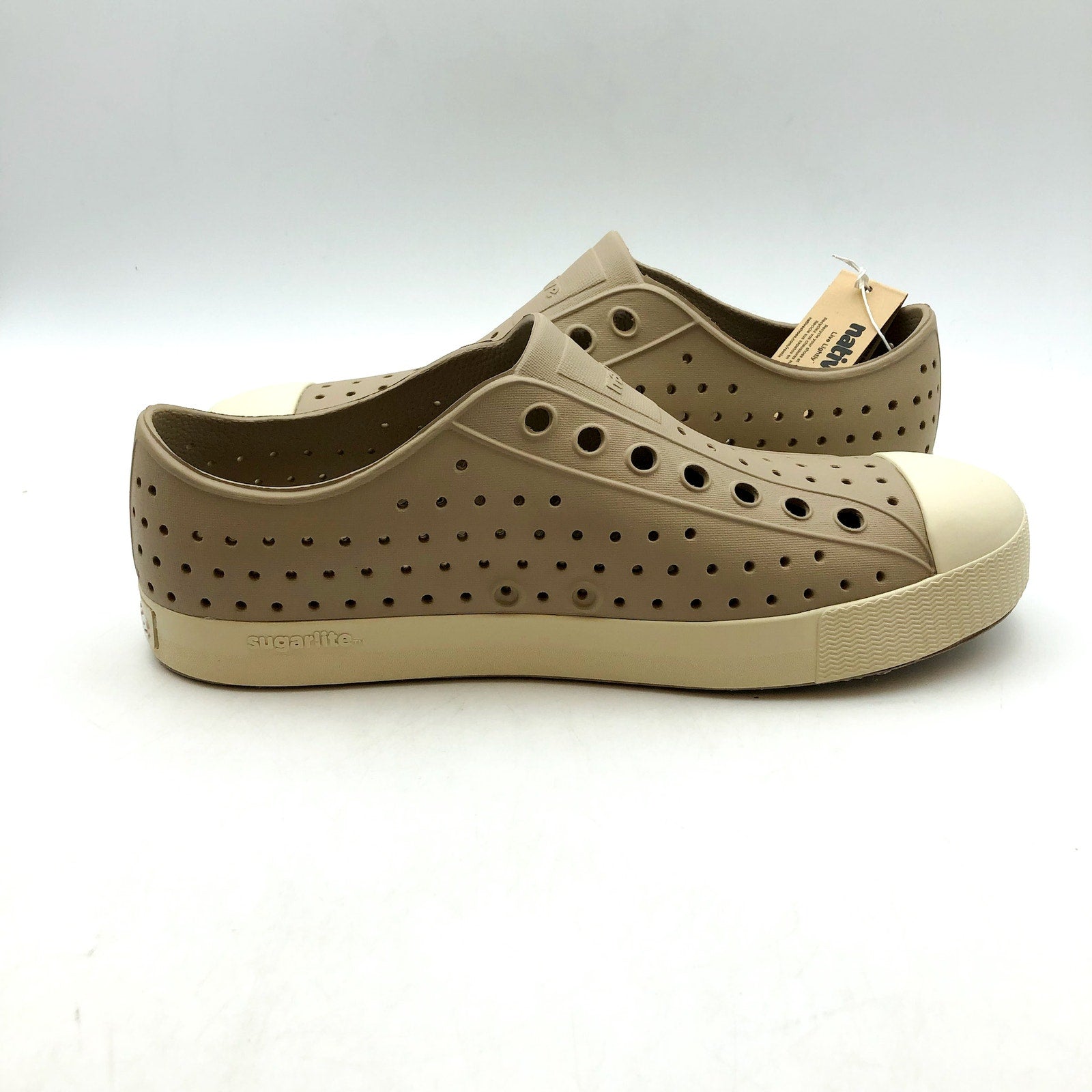 Native Womens Jefferson EVA Slip On Sneaker US 9 M EU 40 Brown Tan Shoes NIB