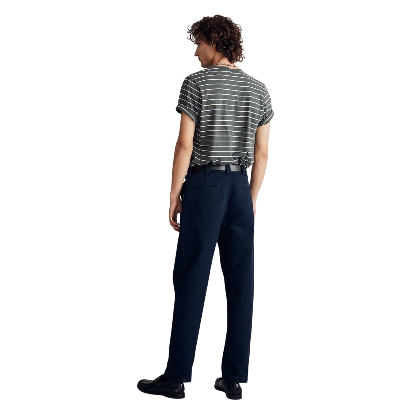 MADEWELL Men's Vintage Straight Chino Pants 32x34 Blue Deep NH746 NWT