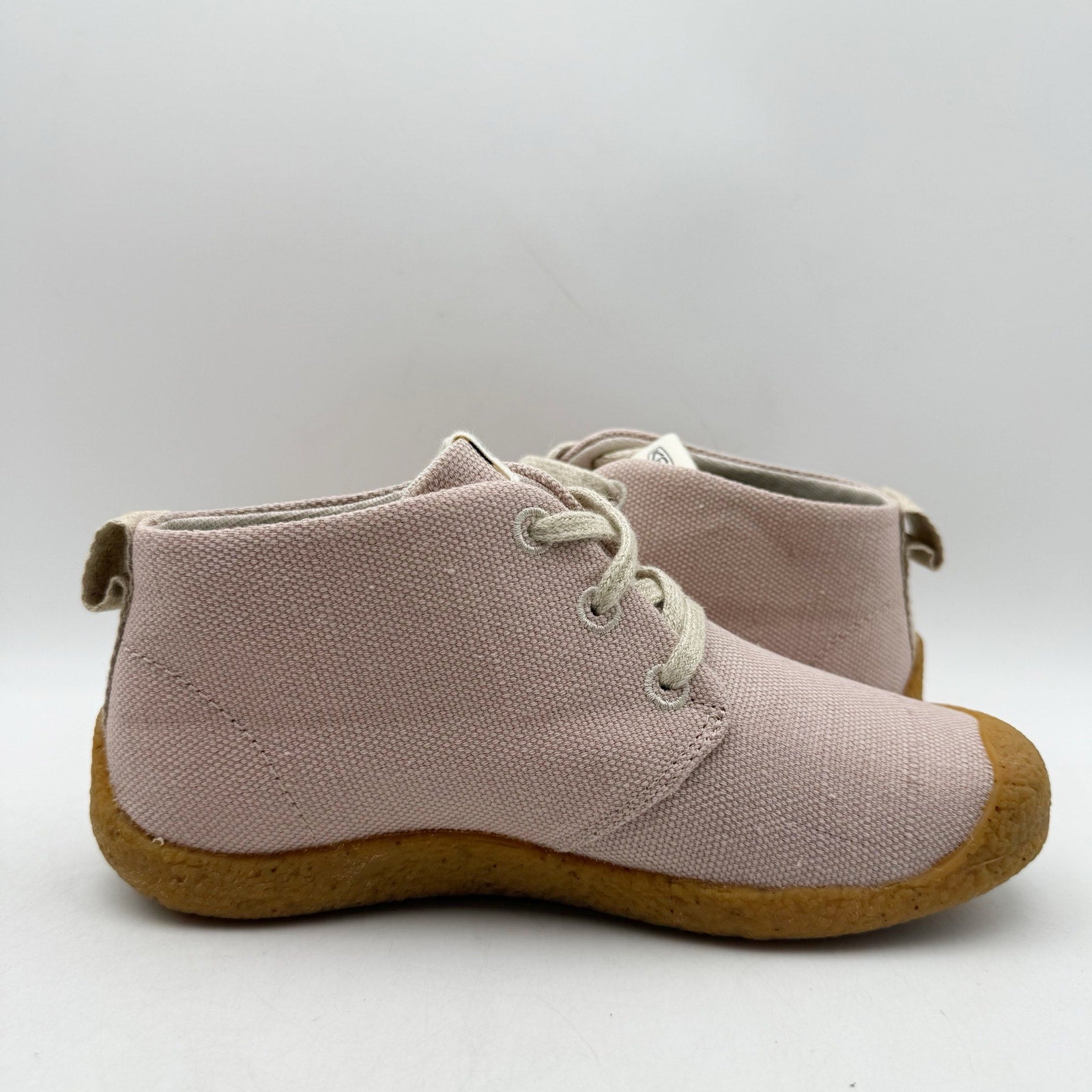 KEEN Womens Mosey Chukka Shoes US 6 EU 36 Fawn Beige Canvas NWOB