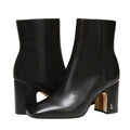 Sam Edelman Womens Fawn Ankle Boots Size 9.5 M Black Leather Heels NWOB