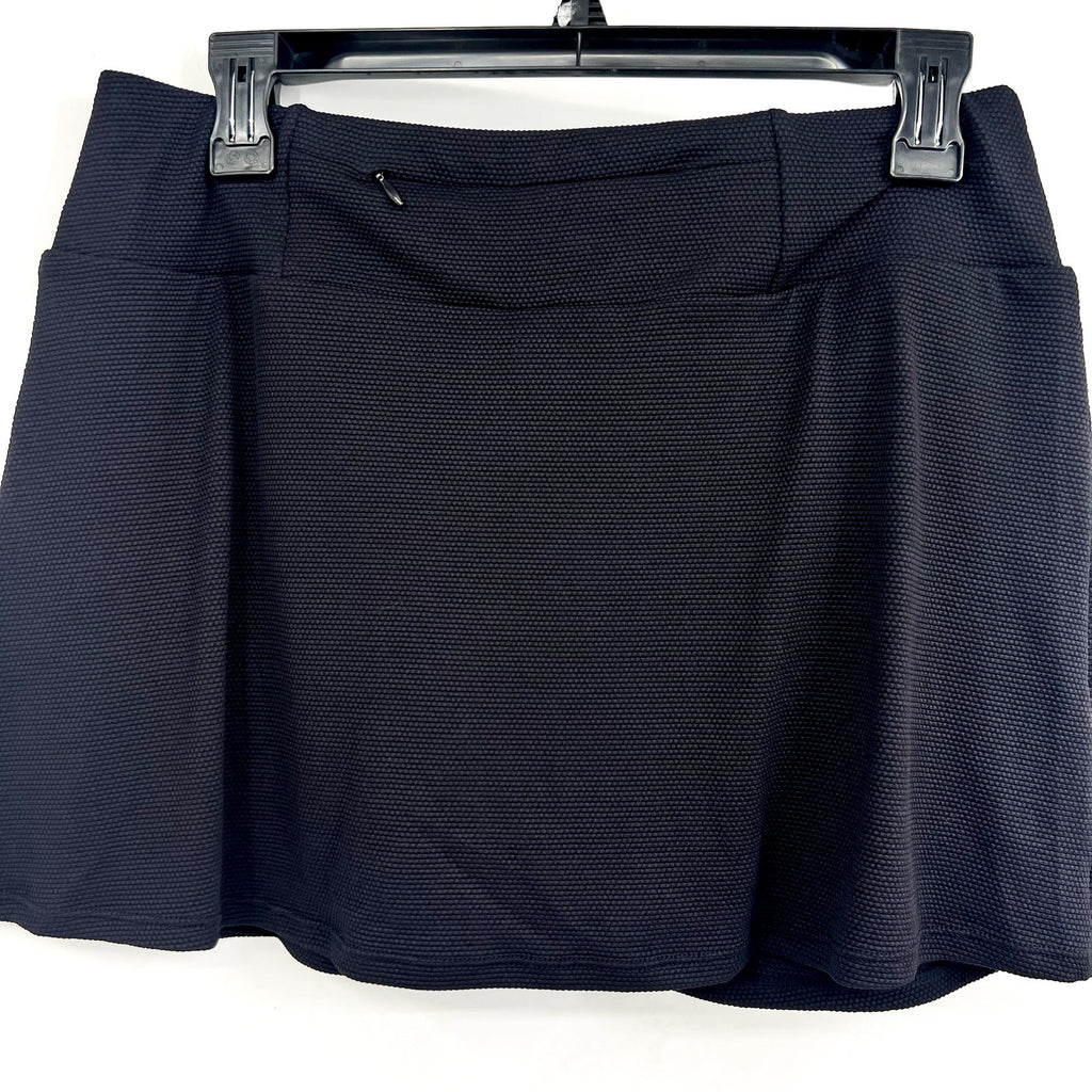 TOMMY BAHAMA Women's Island Cays Swim Skort XL Black NWT