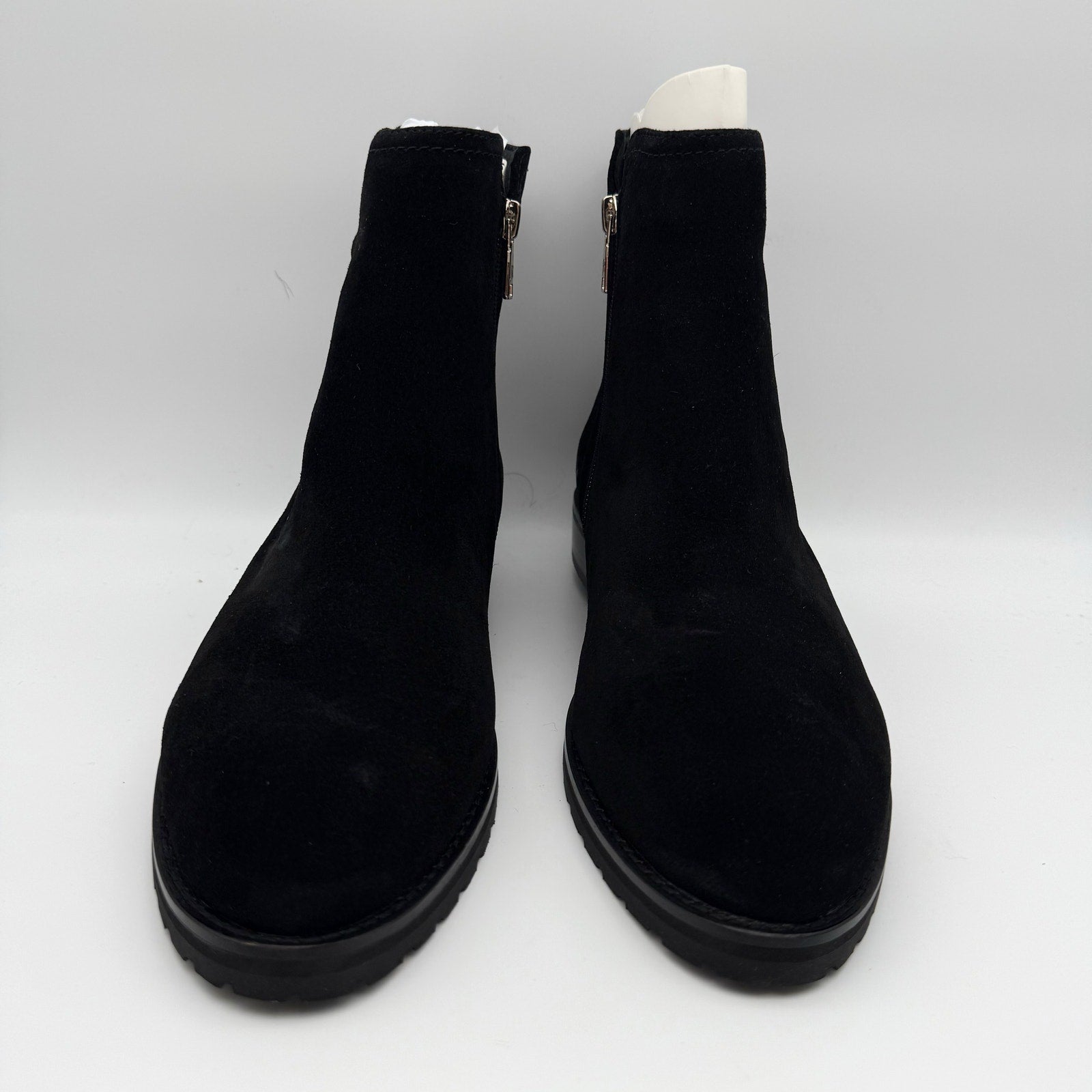 Jack Rogers Womens Newbury Ankle Booties US 9.5 M Black Suede NIB