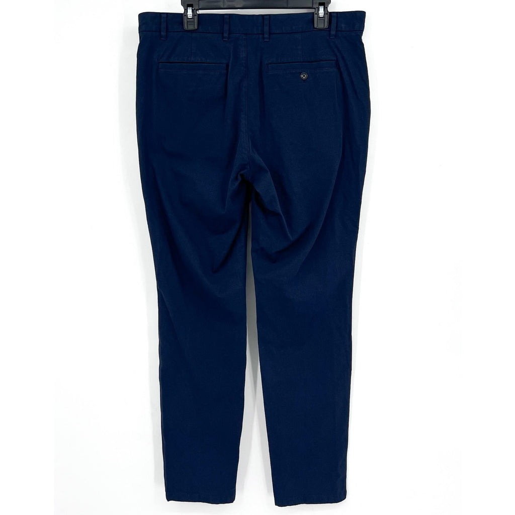 EVERLANE Men's Uniform Performance Chino 35x34 Navy Blue Slim Fit Pants NWT