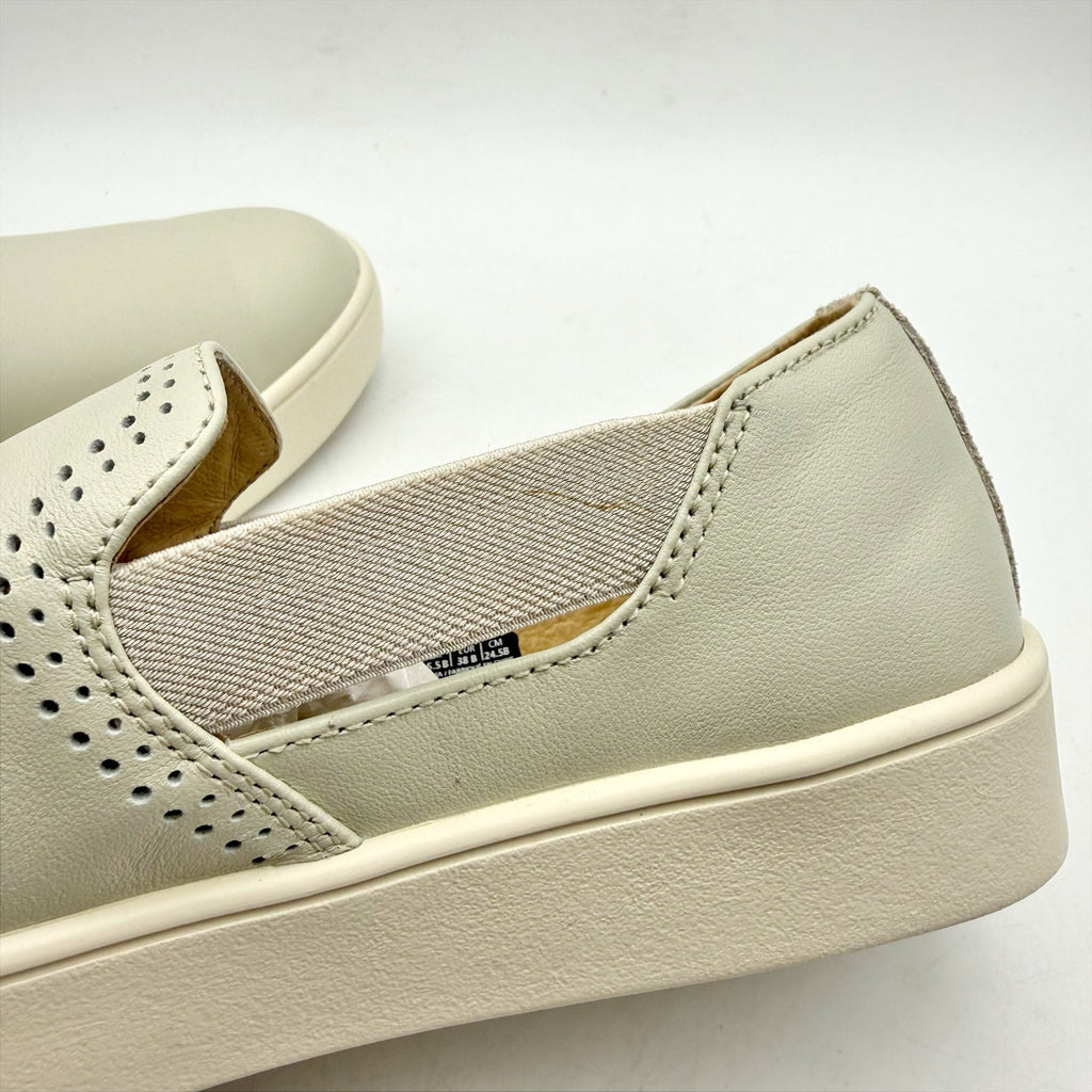 Spenco Womens Parker Low Sneakers Size 7.5 M EU 38 Oyster Grey Slip In NIB