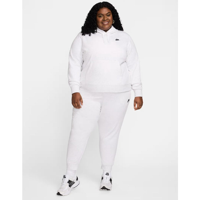NIKE Womens Sportswear Club Fleece Joggers 1X Light Grey Mid-Rise Sweatpants NWT