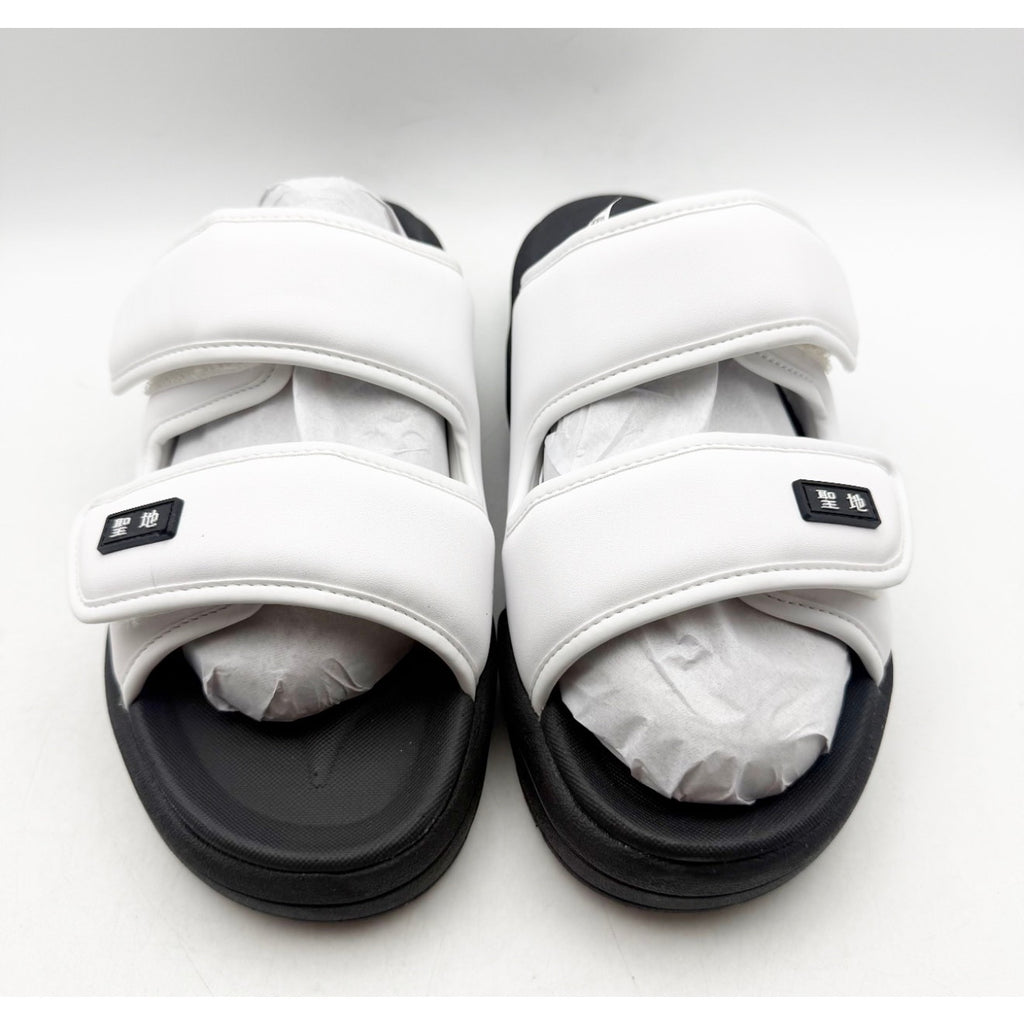 SEICHI Men's Senko Slide Sandals US 10 EU 43 White Black NIB