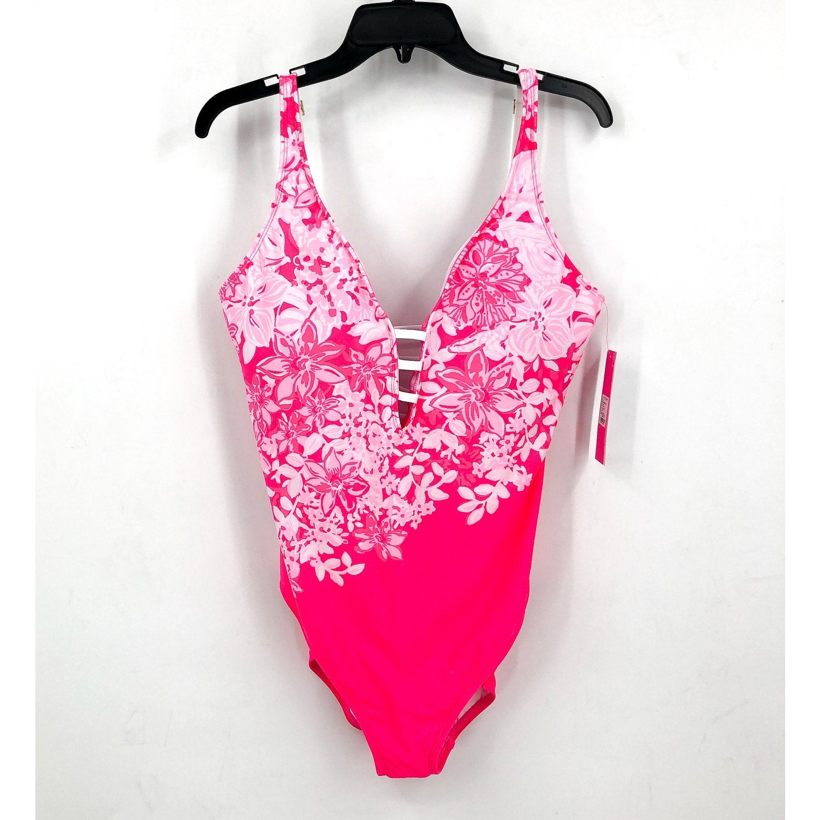 LILLY PULITZER Women's Jaspen One Piece Swimsuit Size 16 Roxy Pink NWT