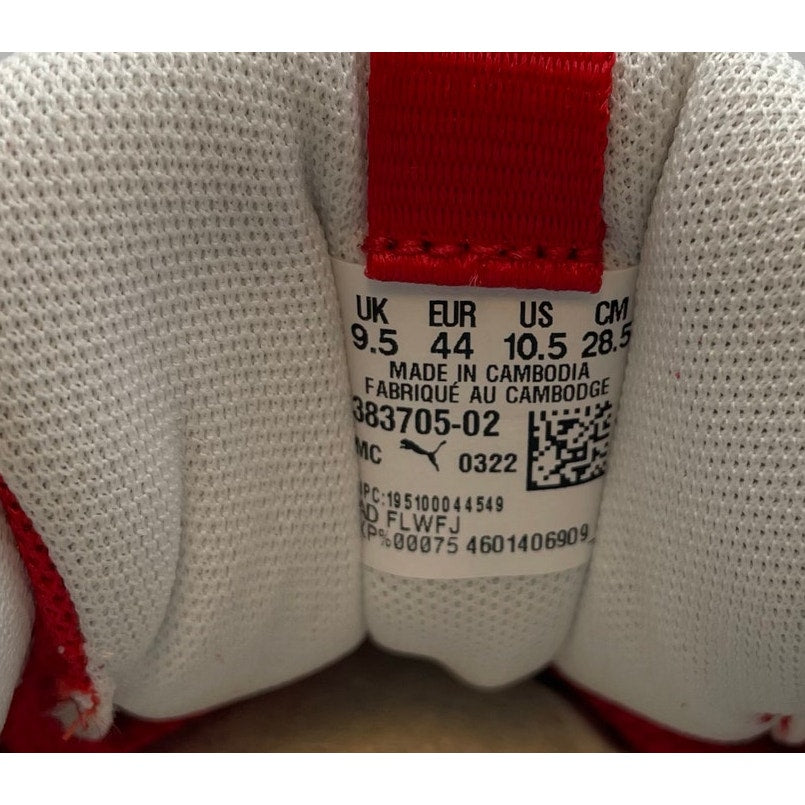 Puma Mens Mirage Sport Heritage Sneakers US 10.5 M EU 44 Red White Athletic NIB