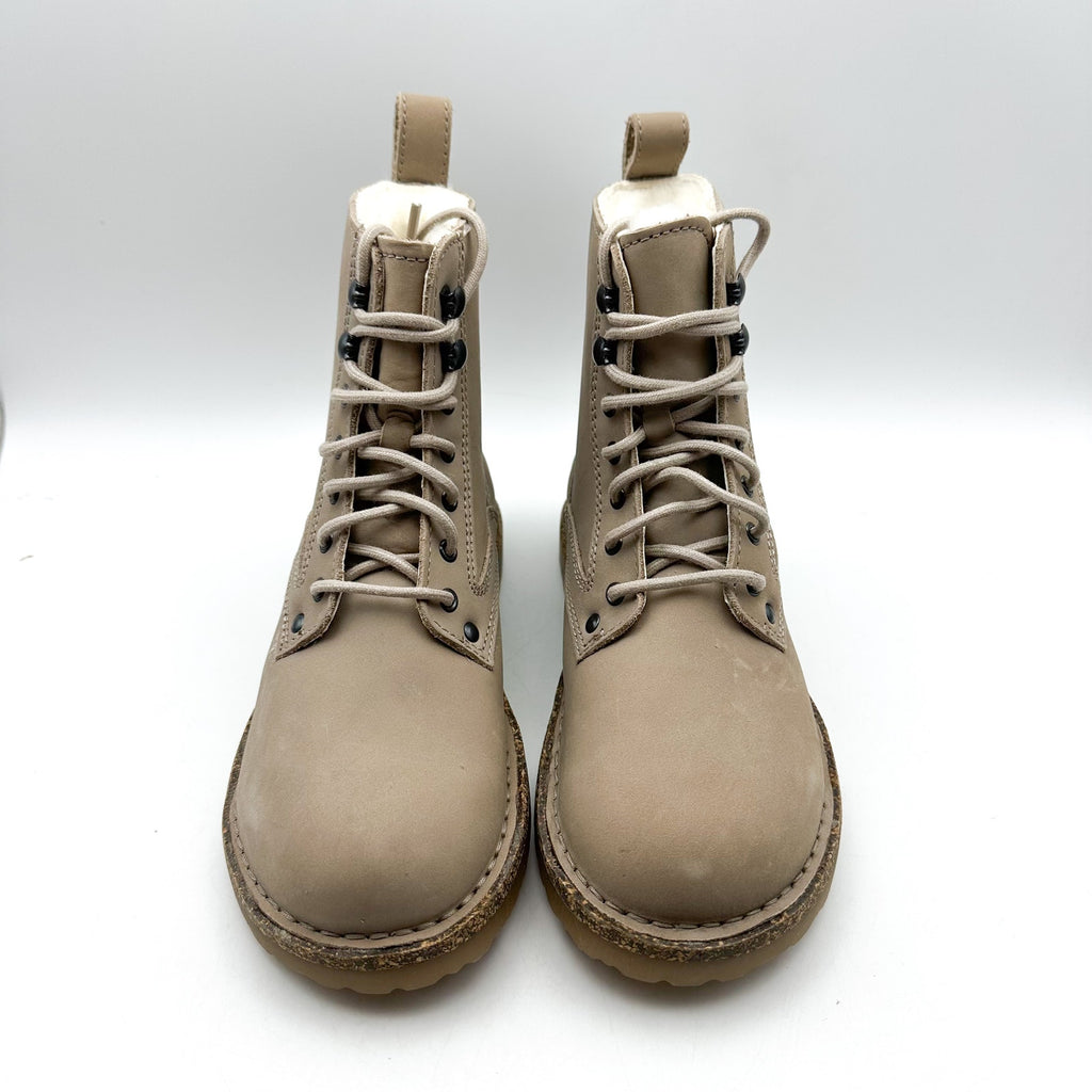 BIRKENSTOCK Women Bryson Mid Boot EU 36 Narrow US 5 Taupe Leather Shearling NWT