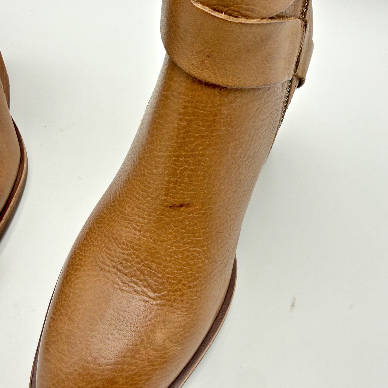 Kork-Ease Womens Joelle Heeled Ankle Booties US 6 M EU 36.5 Brown Leather NIB