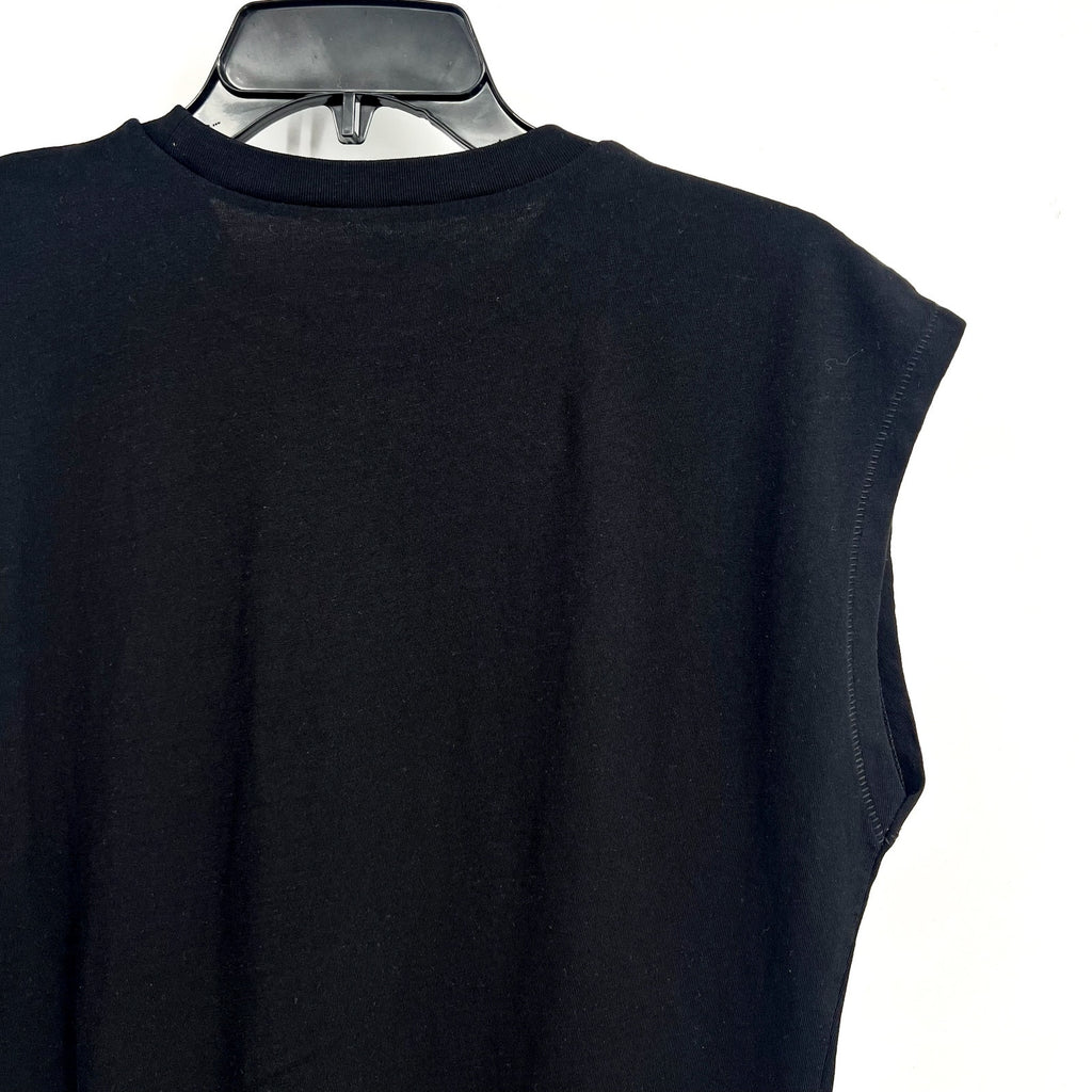 MADEWELL Women's Northside Vintage Muscle Tank Top XS True Black PO195 NWT