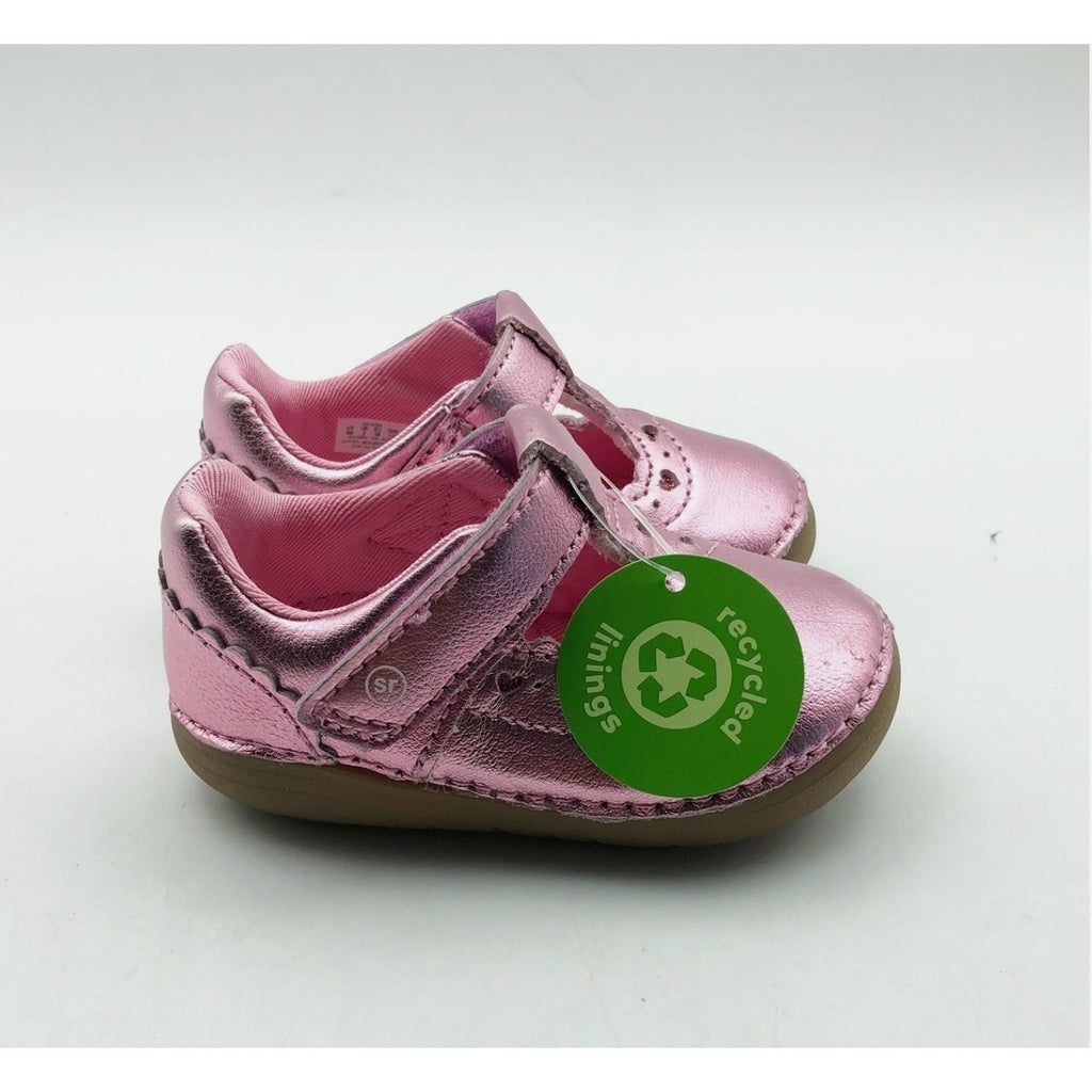 Stride Rite Little Girls Adira Mary Janes Size 4 Pink Fuchsia Toddler Shoes NIB