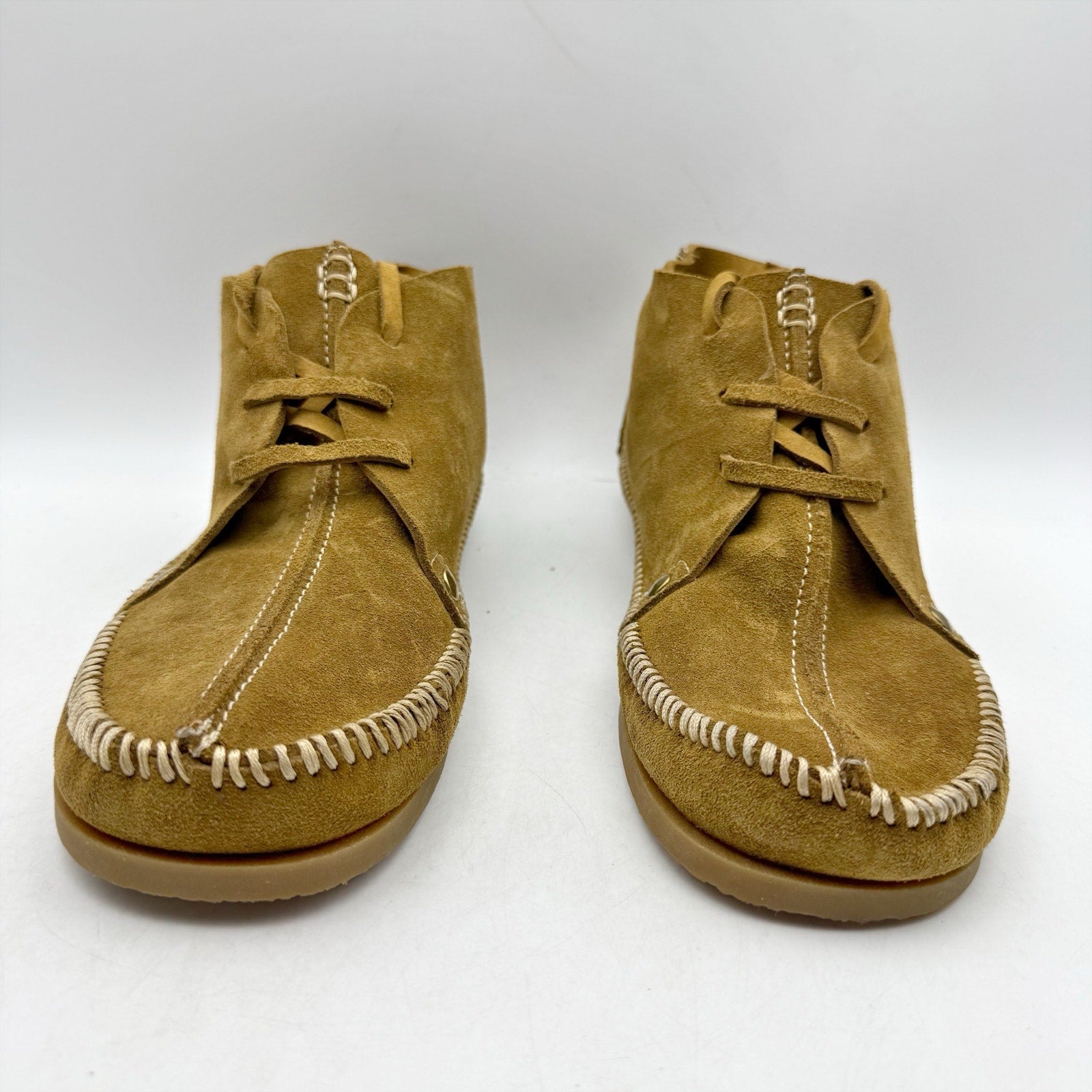 RE/DONE Womens Metal Oxford Shoes EU 37 US 7 Brown Suede NWOB