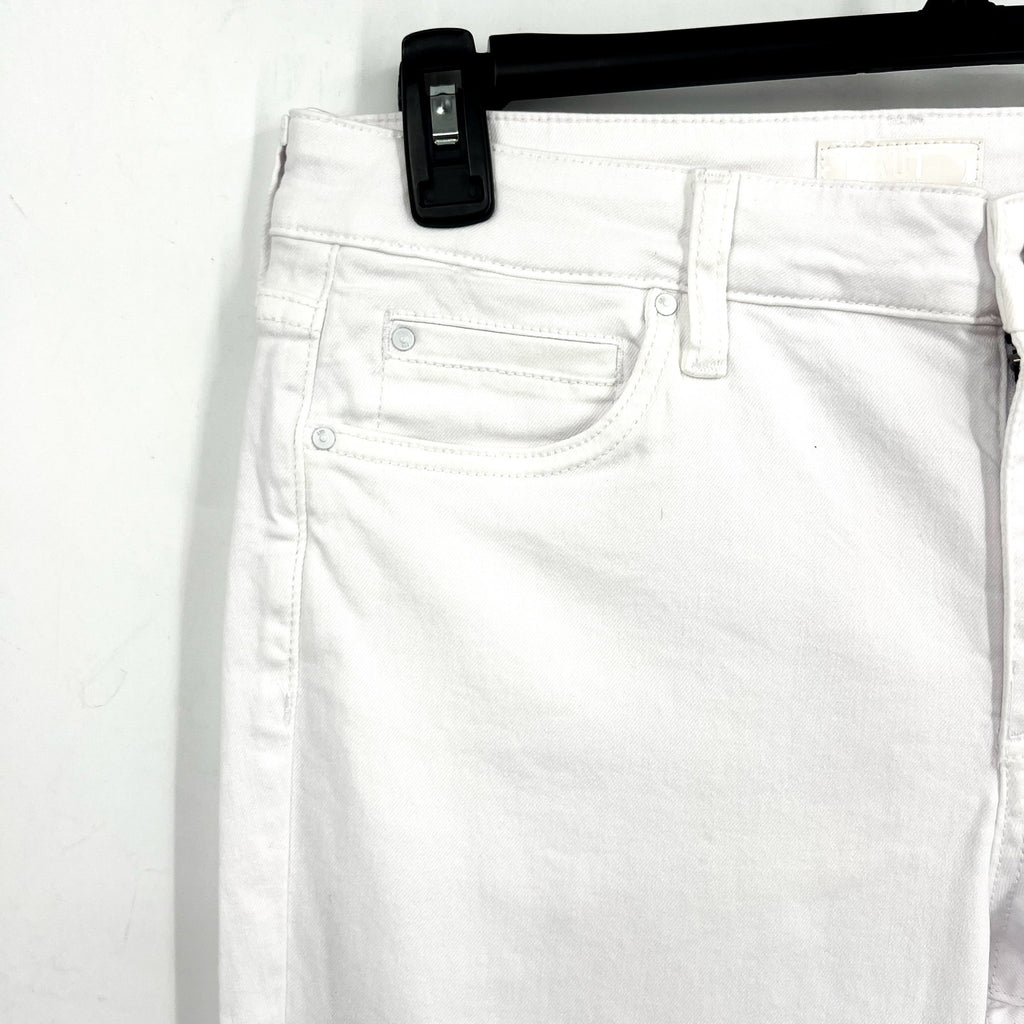 KUT FROM THE KLOTH Womens Catherine Boyfriend Jeans Size 10 Optic White NWT