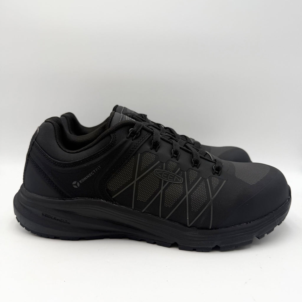 Keen Mens Vista Energy XT Work Sneakers Size 10.5 D Black Composite Toe SR NIB
