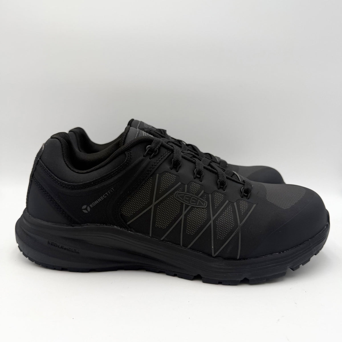 Keen Mens Vista Energy XT Work Sneakers Size 10.5 D Black Composite Toe SR NIB