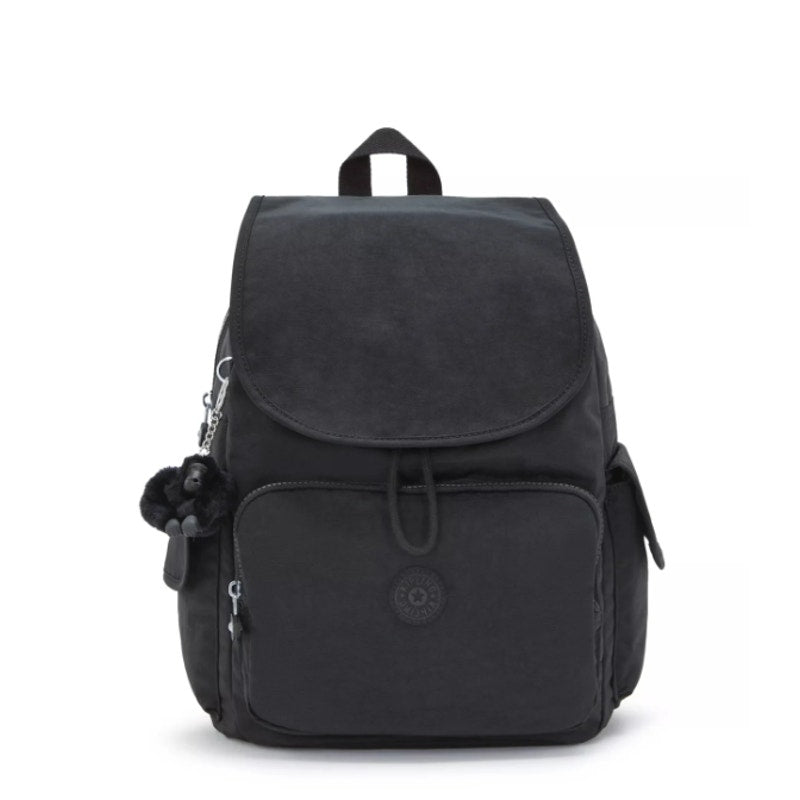 KIPLING City Pack Backpack Large Black Noir Water Resistant NWT