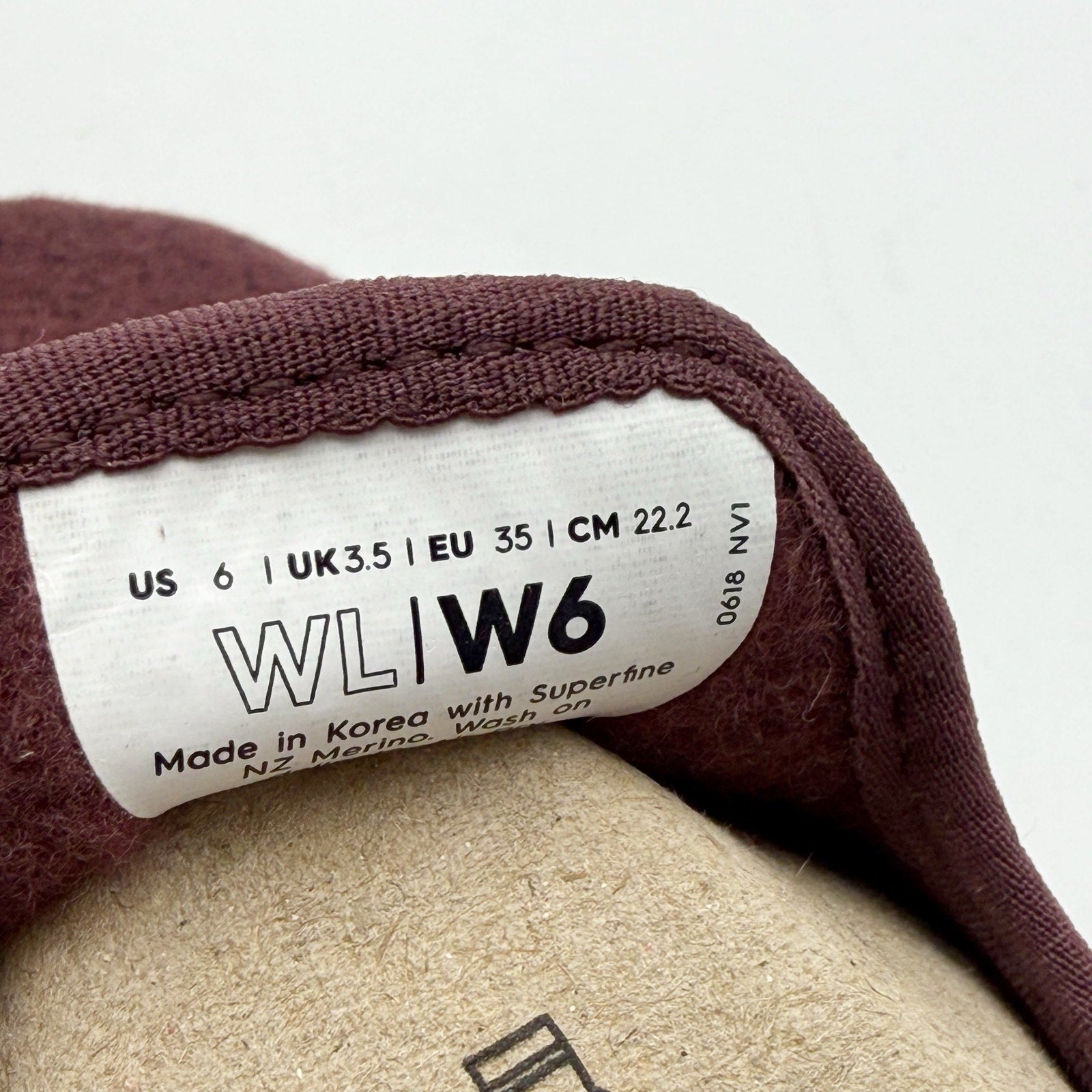 AllBirds Womens Wool Lounger Slip On Shoes US 6 EU 36 Purple Tuke Jam NIB