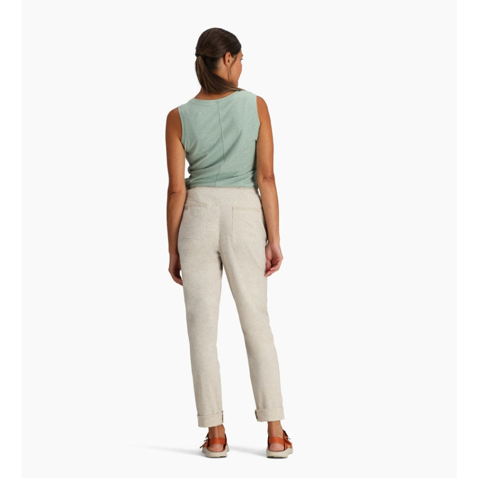 Royal Robbins Women's Hempline Tie Pants Size 4 Beige Drawstring NWT