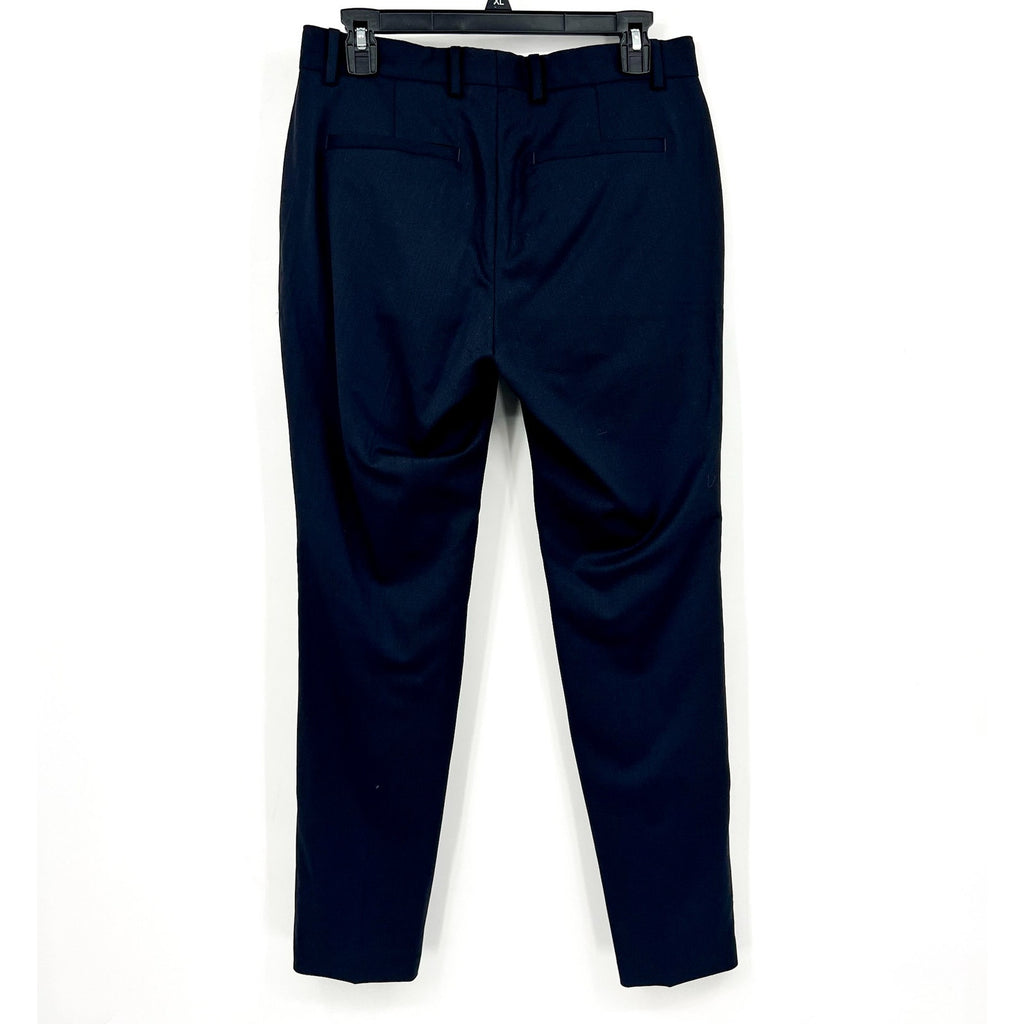 EVERLANE Men's Italian Wool Dress Pants 31x30 Navy Blue Flat Front NWT