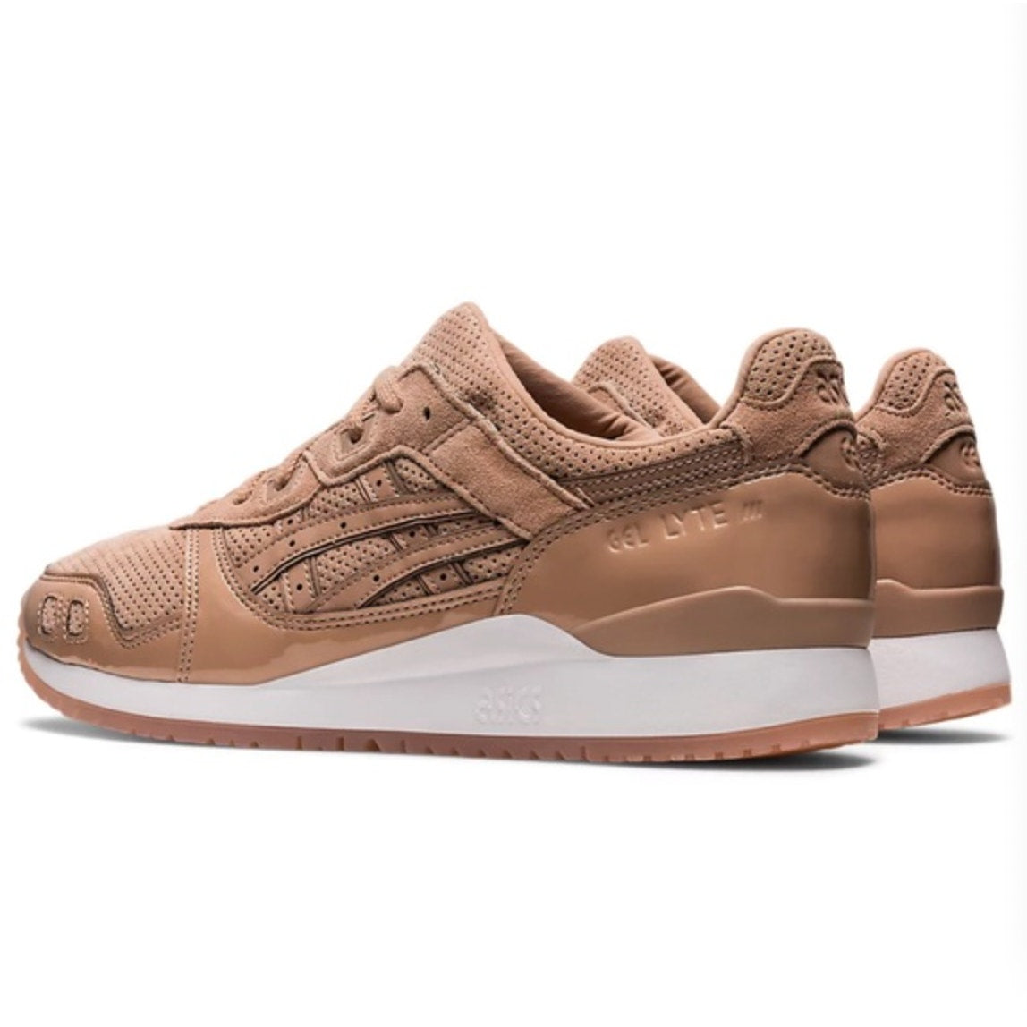 Asics Mens Gel-Lyte lll OG Sneakers Size 9 EU 42.5 Dusty Steppe Tan Athletic NIB