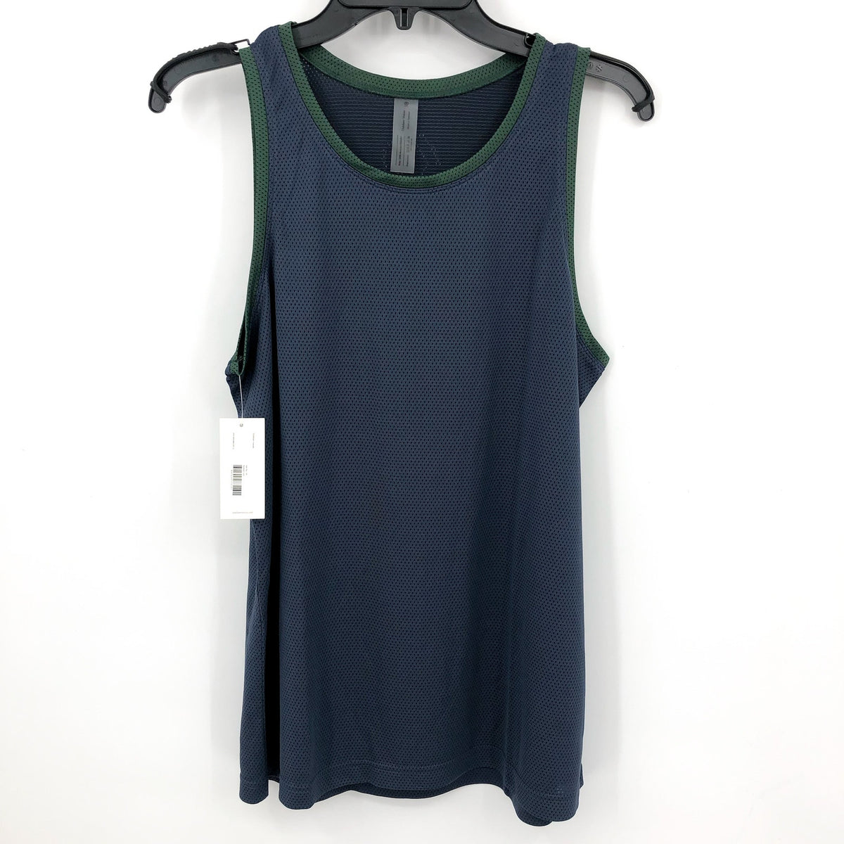 OUTDOOR VOICES Men's RecMesh Tank Top XS Blue Grey Dark Sky Sleeveless NWT