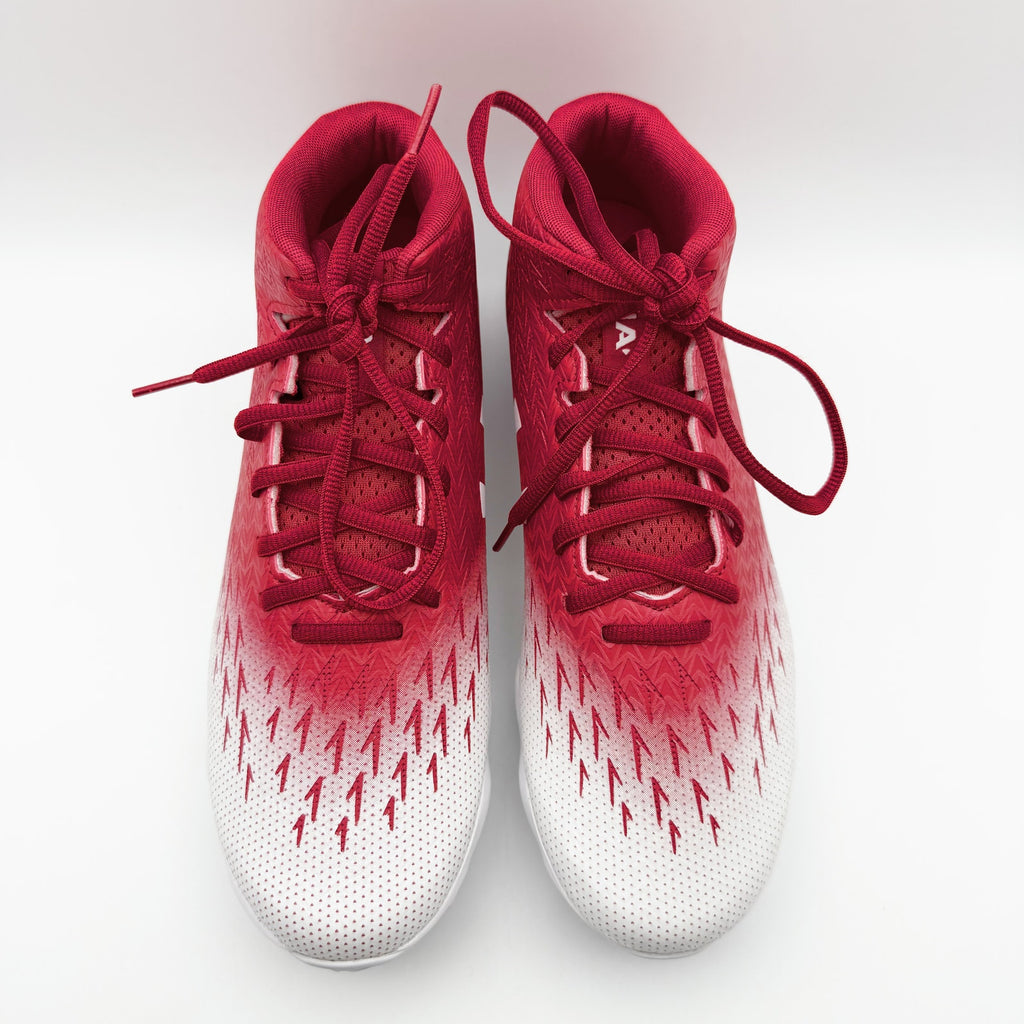 Under Armour Men's Spotlight Franchise RM Cleats Size 9.5 Red White NWOB
