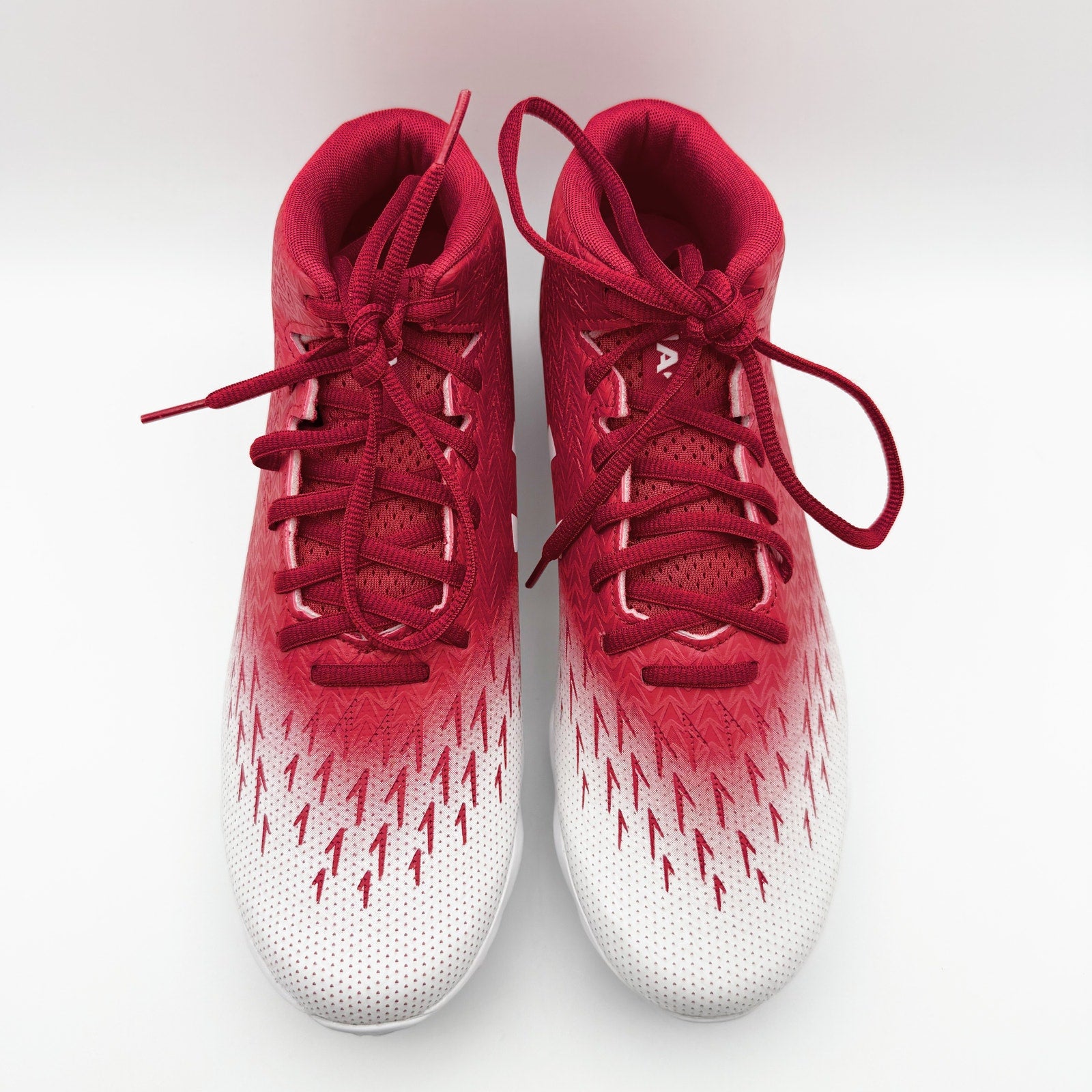 Under Armour Men's Spotlight Franchise RM Cleats Size 9.5 Red White NWOB