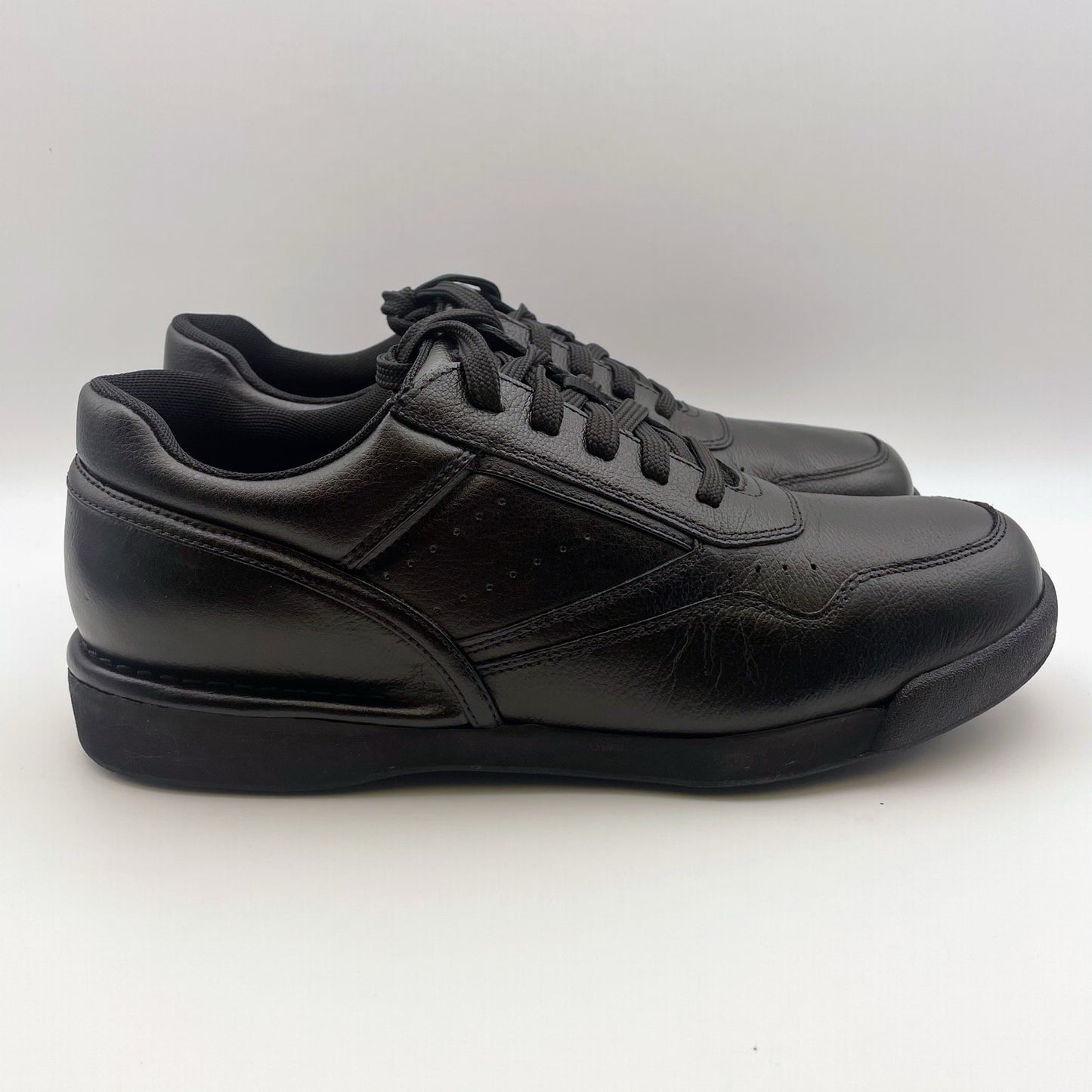 Rockport Mens ProWalker M7100 Sneakers US 9.5 M EU 43 Black Leather NIB