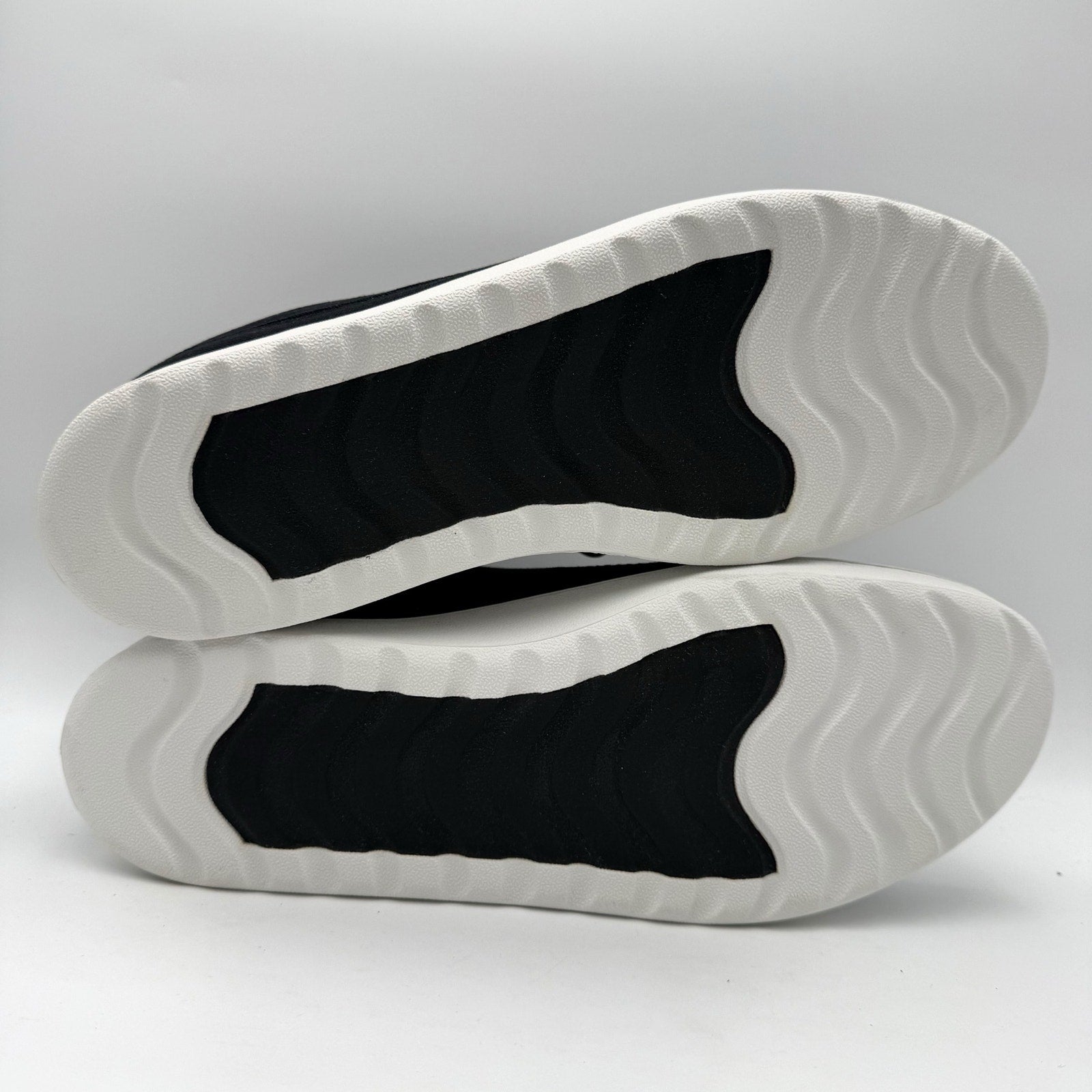 ALLBIRDS Mens Canvas Pacer Sneakers US 13 EU 45.5 Black White Athletic NIB