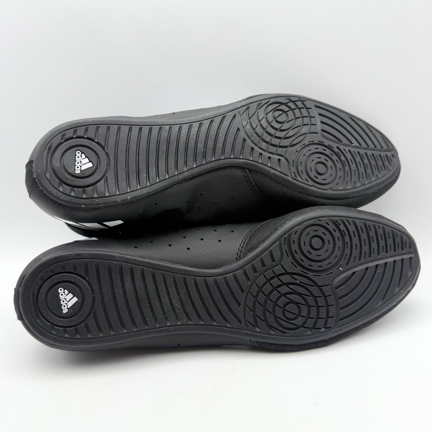 Adidas Mens Mat Hog 2.0 Wrestling Shoes US 9.5 Black White Athletic NWOB