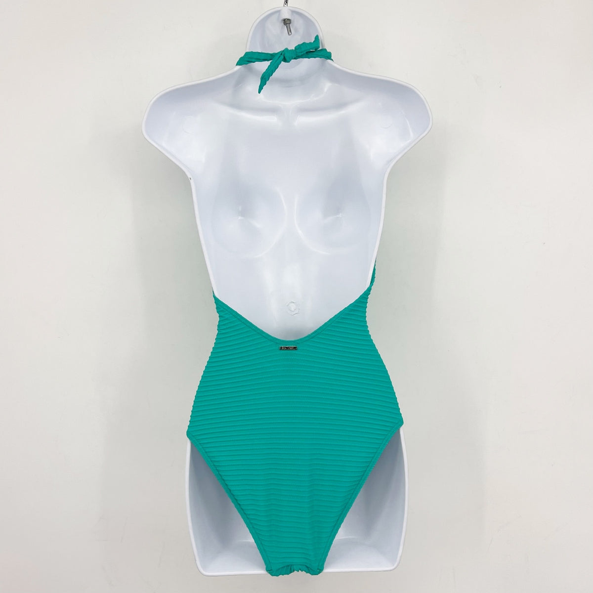 SEA LEVEL SWIM Spinnaker Halter One Piece Swimsuit Size 8 Aqua Green NWT