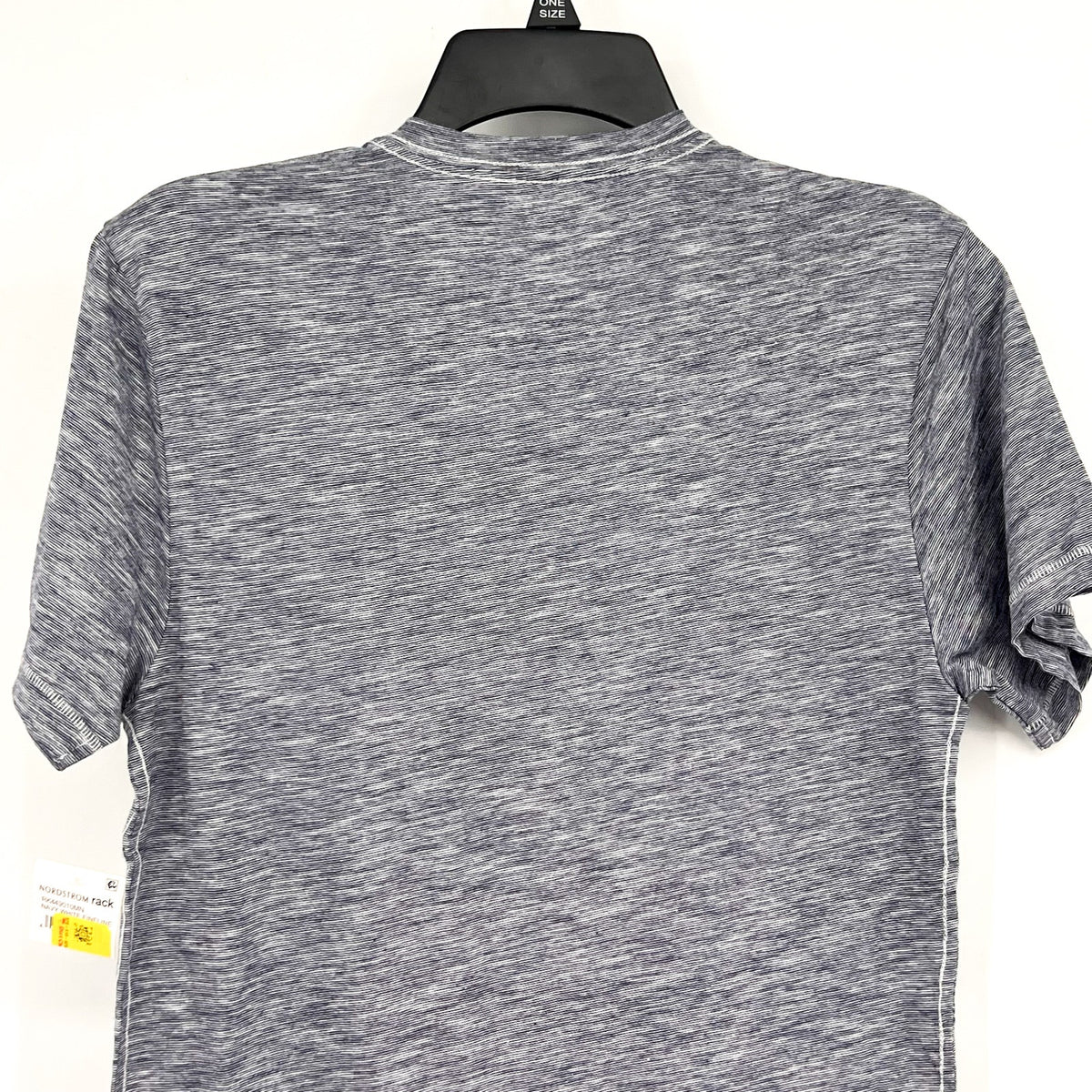 ABOUND Men's Jersey Slub Henley Tee XS Navy Blue White Short Sleeve Cotton NWT