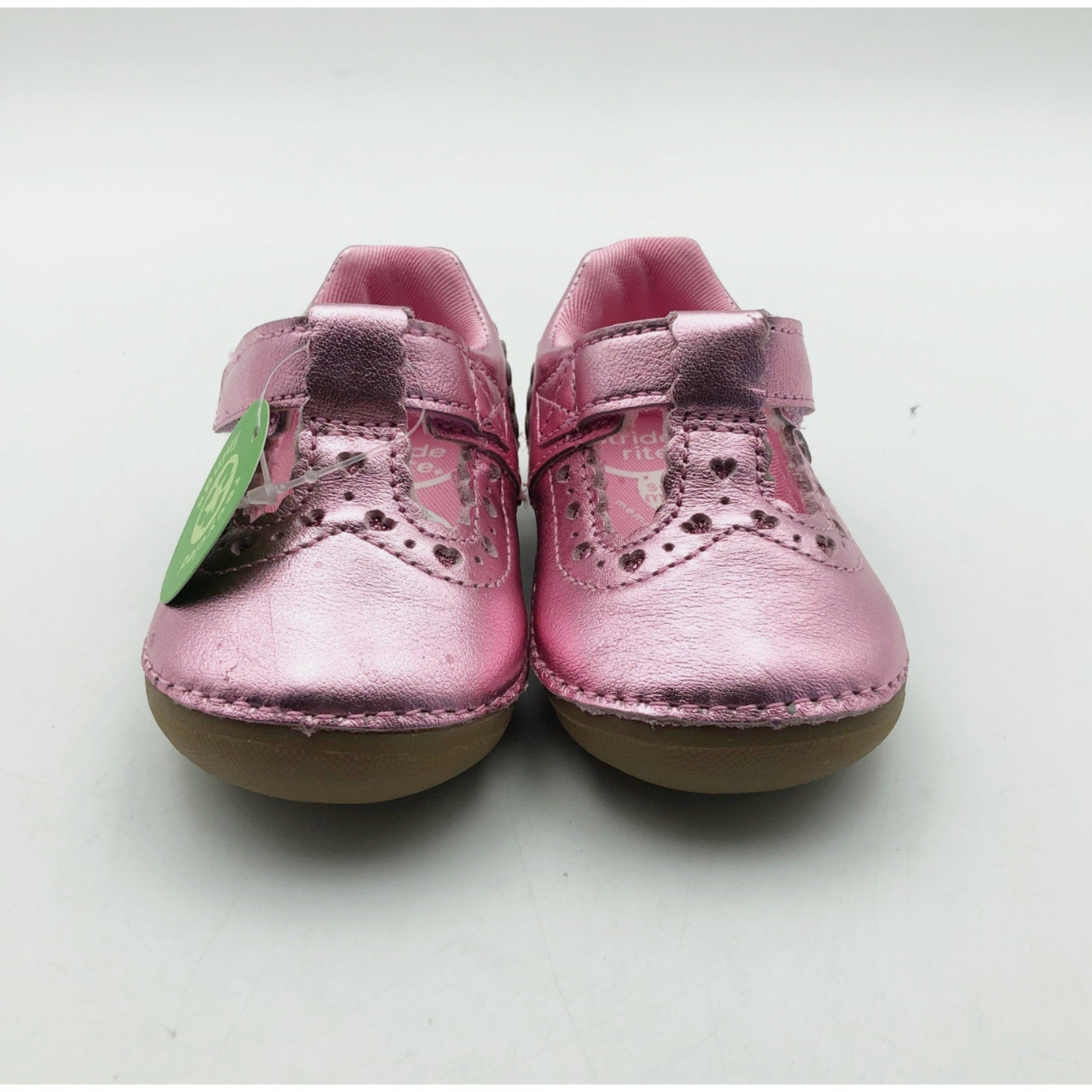 Stride Rite Girls Adira Flat Size 3 Pink Fuchsia Toddler Shoe Mary Jane NIB
