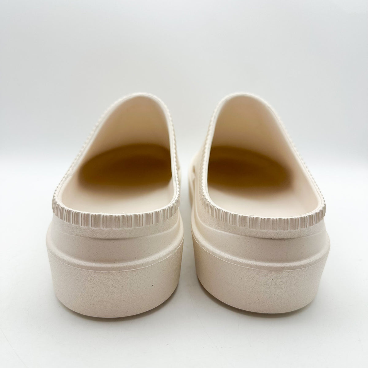 HUNTER Mens In/Out Bloom Clog Size 13 UK 12 White Willow Cream NWOB