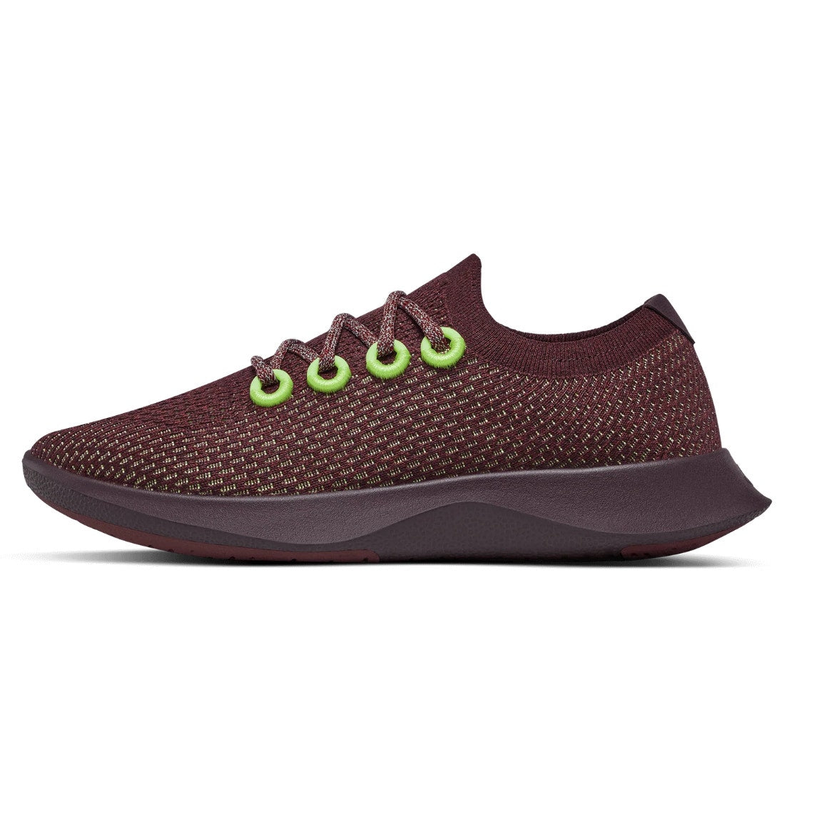 AllBirds Women's Tree Dasher 1 Sneaker Size 5 Ascend Dark Red NWB