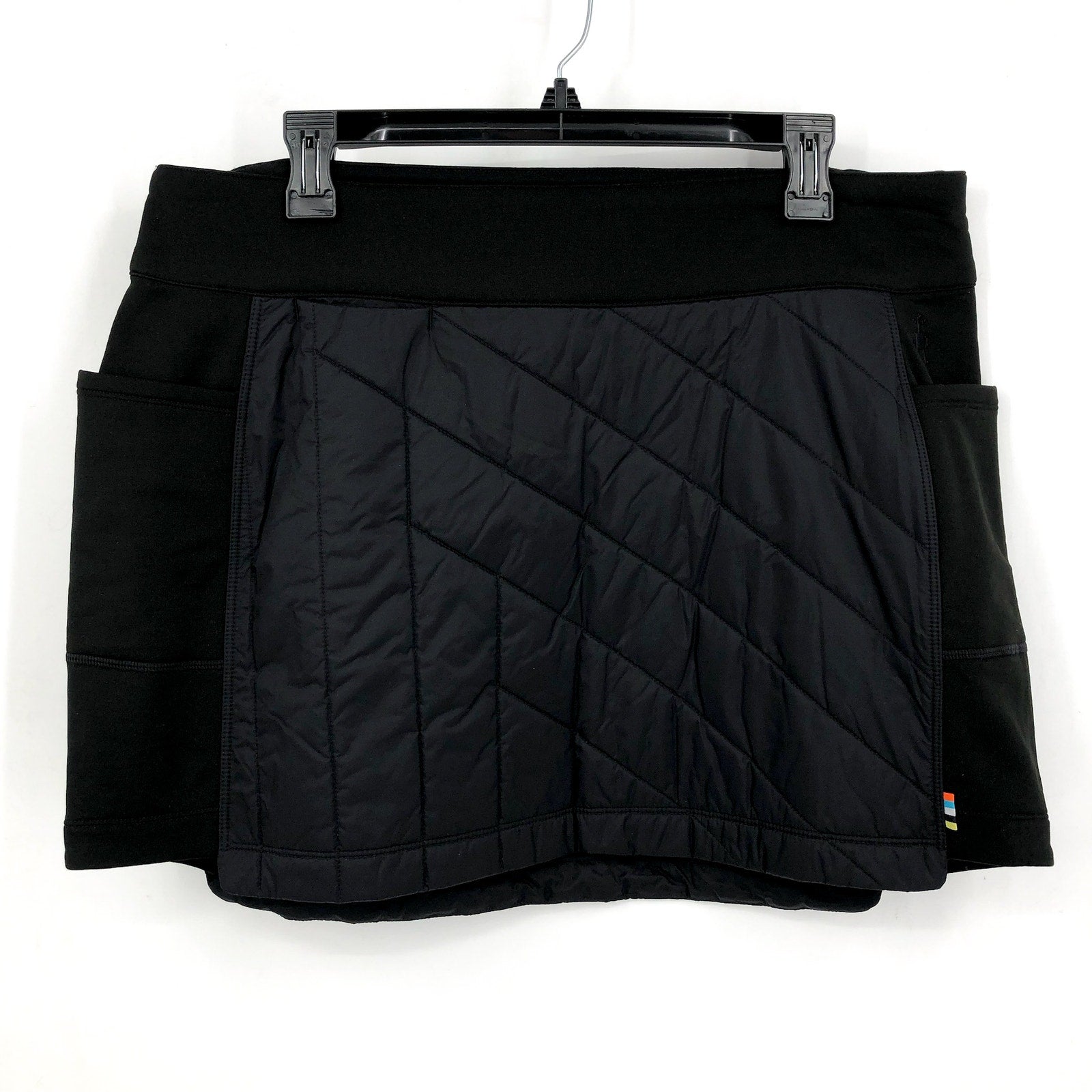 SMARTWOOL Women's Smartloft Skirt Small Black Quilted Lightweight NWT