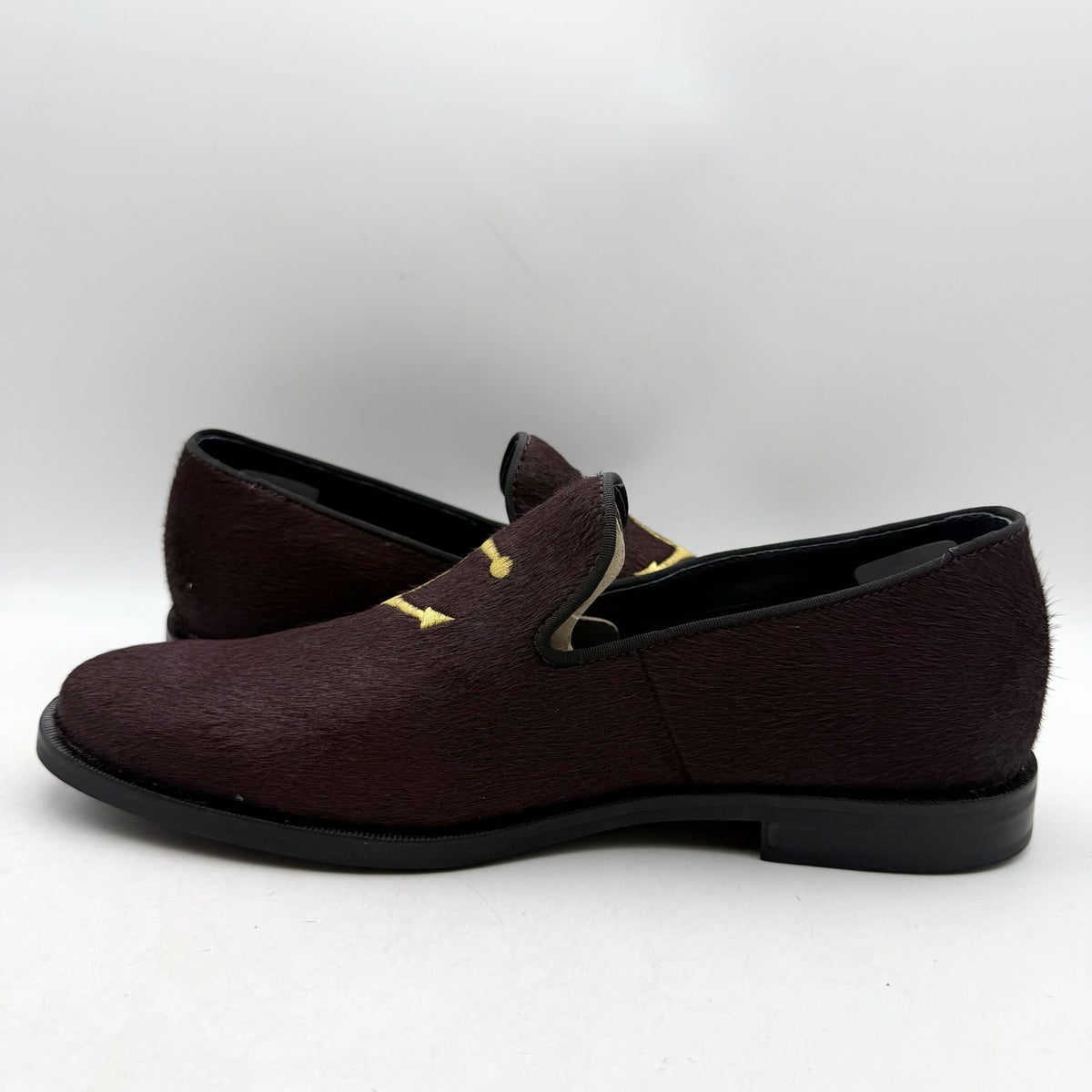 Sperry Mens Overlook Smoking Slipper Loafers Size 8 Brown Slip On Anchor NWOB