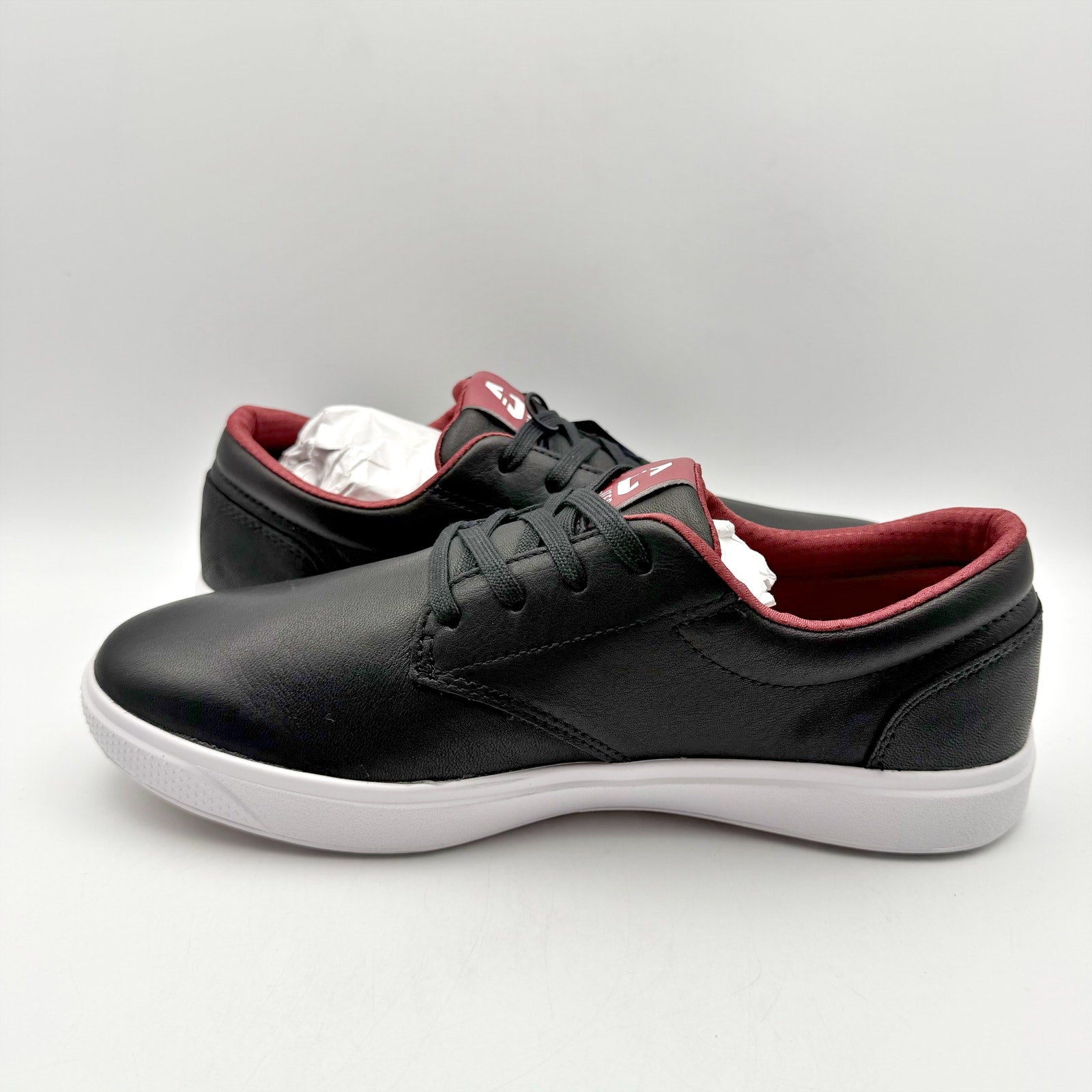 Travis Mathew Mens Wildcard Golf Sneaker US 9.5 EU 42.5 Black Leather