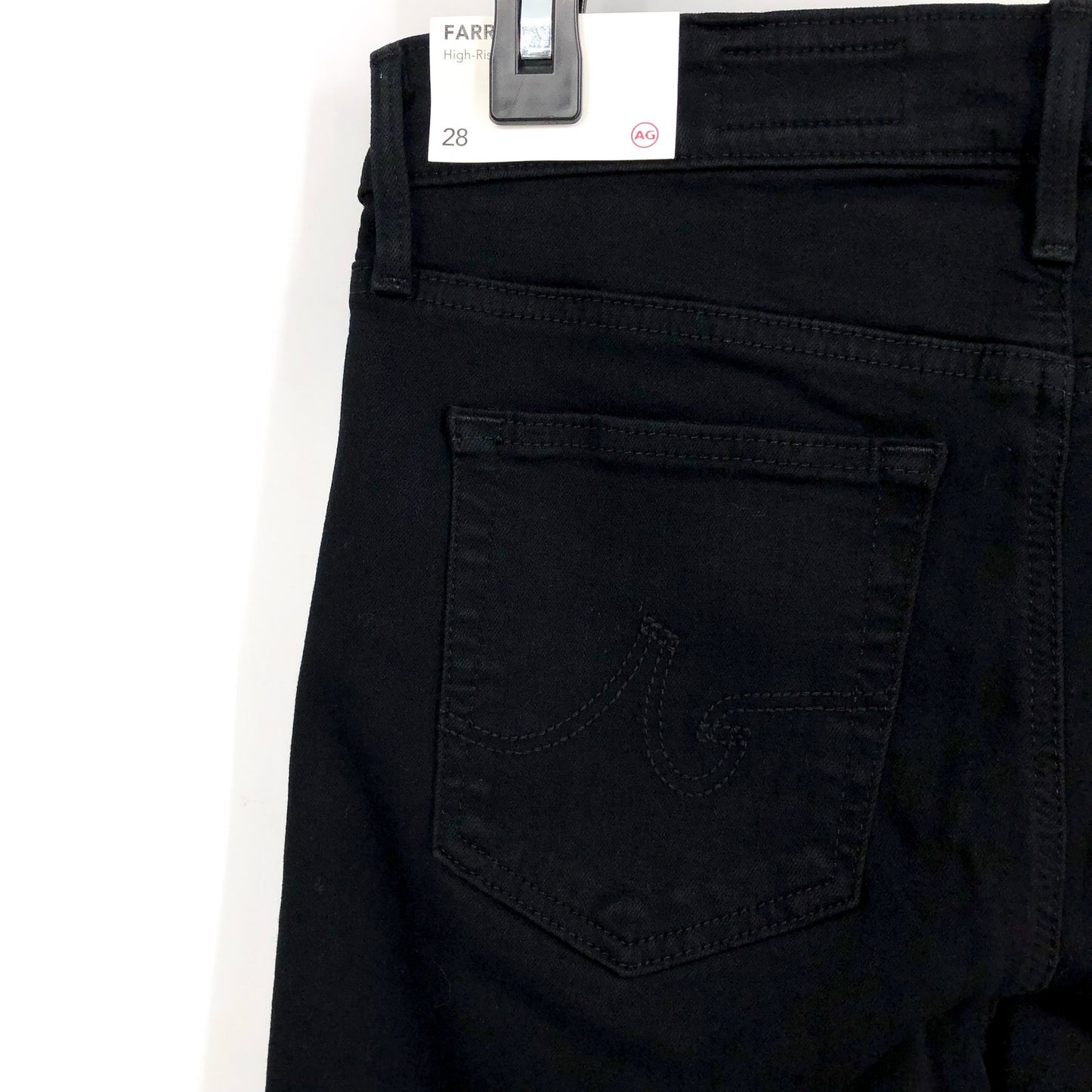 AG ADRIANO GOLDSCHMIED Farrah Skinny Jeans Size 28 True Black