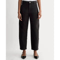 EVERLANE Women's The Utility Barrel Pants Size 10 Black Cotton Twill NWT
