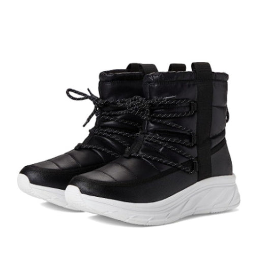 J/Slides Women's Nylon Will Boots Size 8 Black Outdoor Winter & Snow NIB