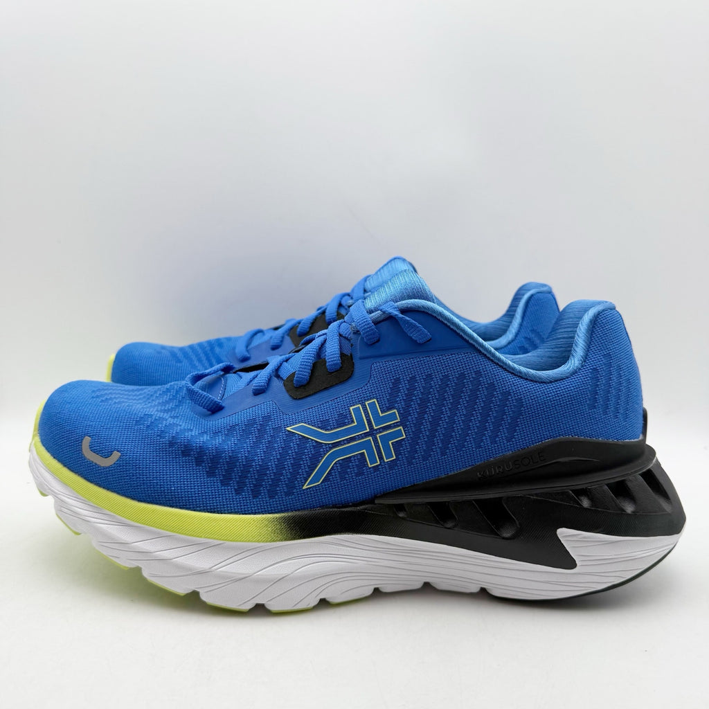 Kuru Mens Triple Max Ion Sneakers US 9.5 M EU 42 Blue Lime Athletic NWOB