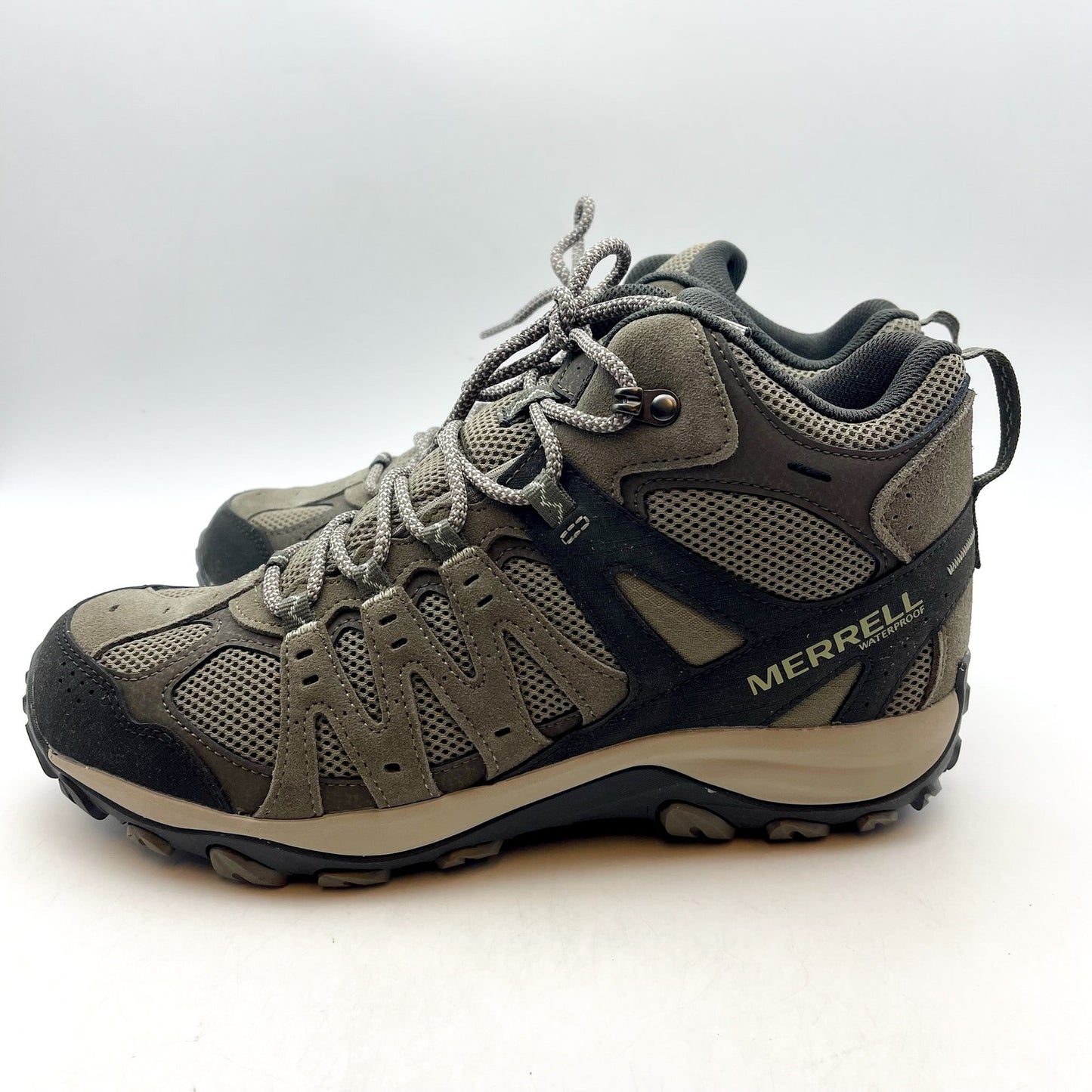 Merrell Womens Accentor 3 Mid Hiking Boots US 10.5 Brindle GTX Waterproof NWOB