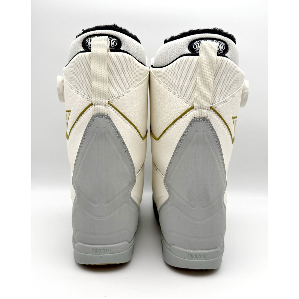 ThirtyTwo Womens Lashed Double Boa Snowboard Boot US 9 White Grey NWOB