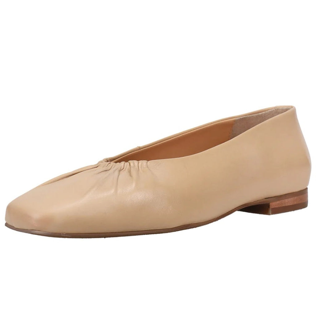 Seychelles Womens Little Things Flats Size 7.5 EU 38 Beige Tan Leather NWOB