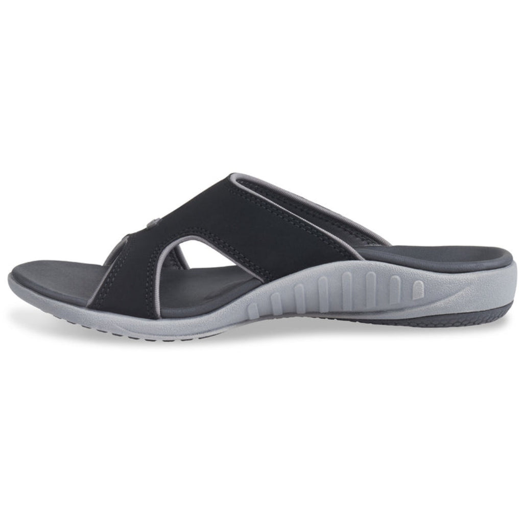 SPENCO Women's Kholo Plus Slide US 12 EE XX-WIDE Onyx Black NWT